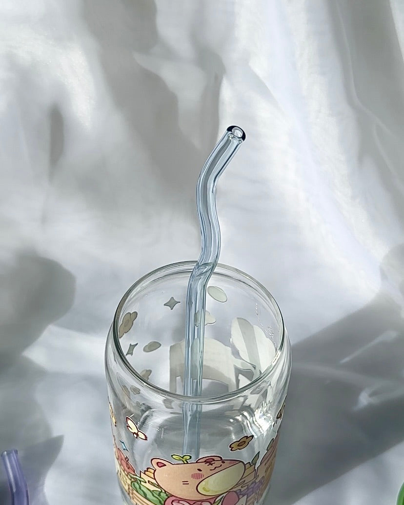 Wiggle Glass Straws