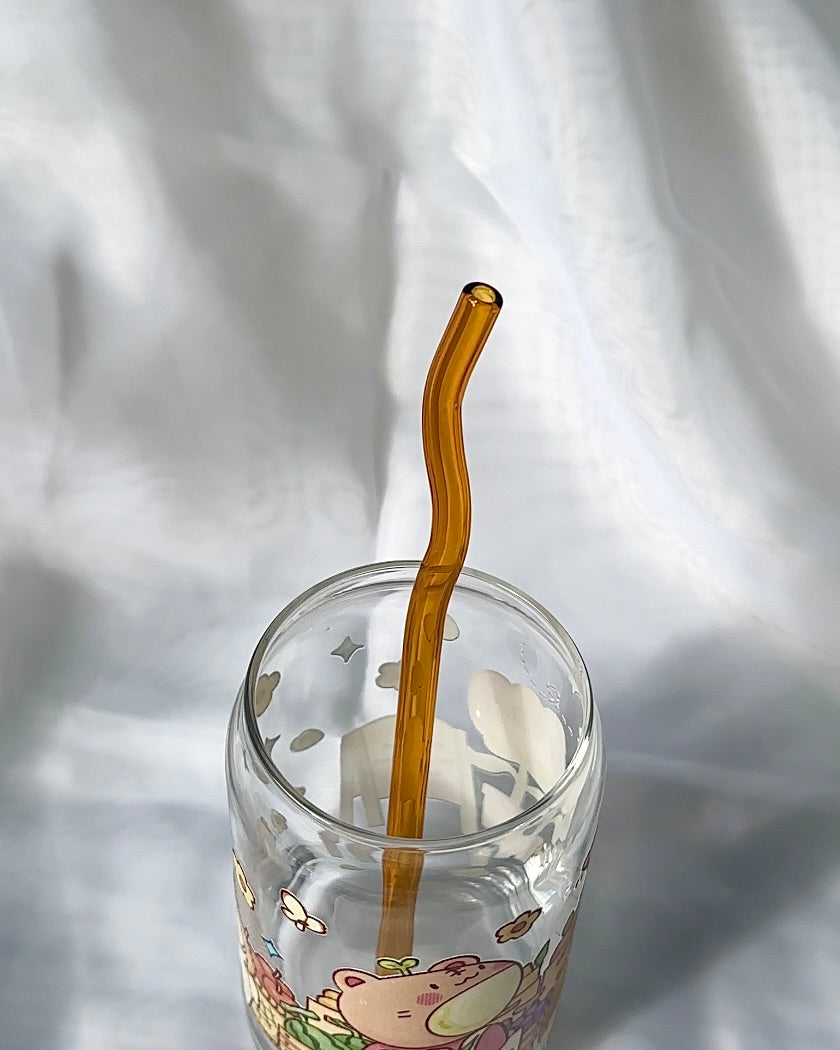 Wiggle Glass Straws