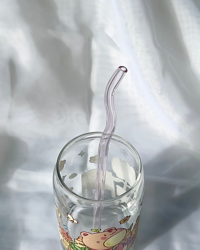 Wiggle Glass Straws