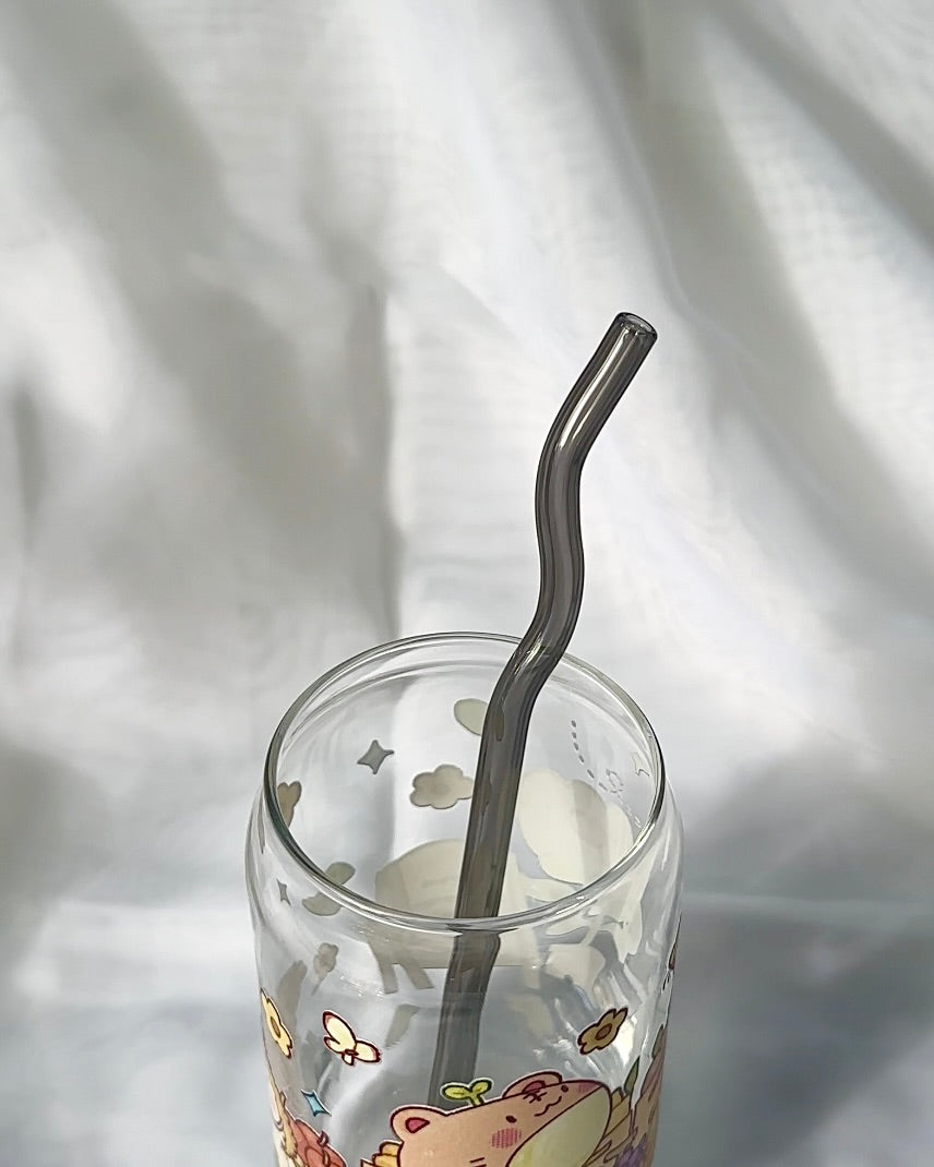 Wiggle Glass Straws