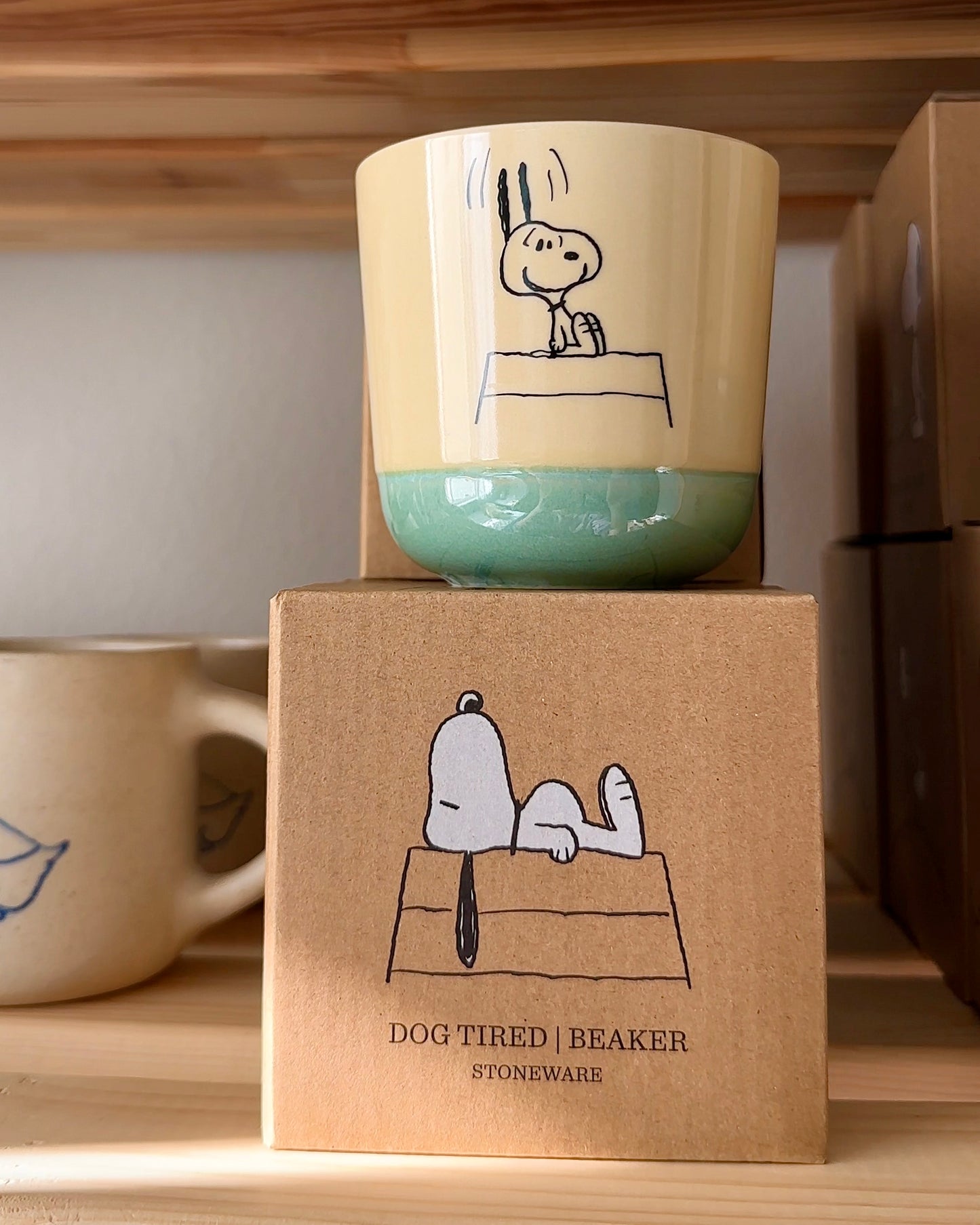 Snoopy Stoneware Beaker – ‘Dog Tired’ Naps Edition