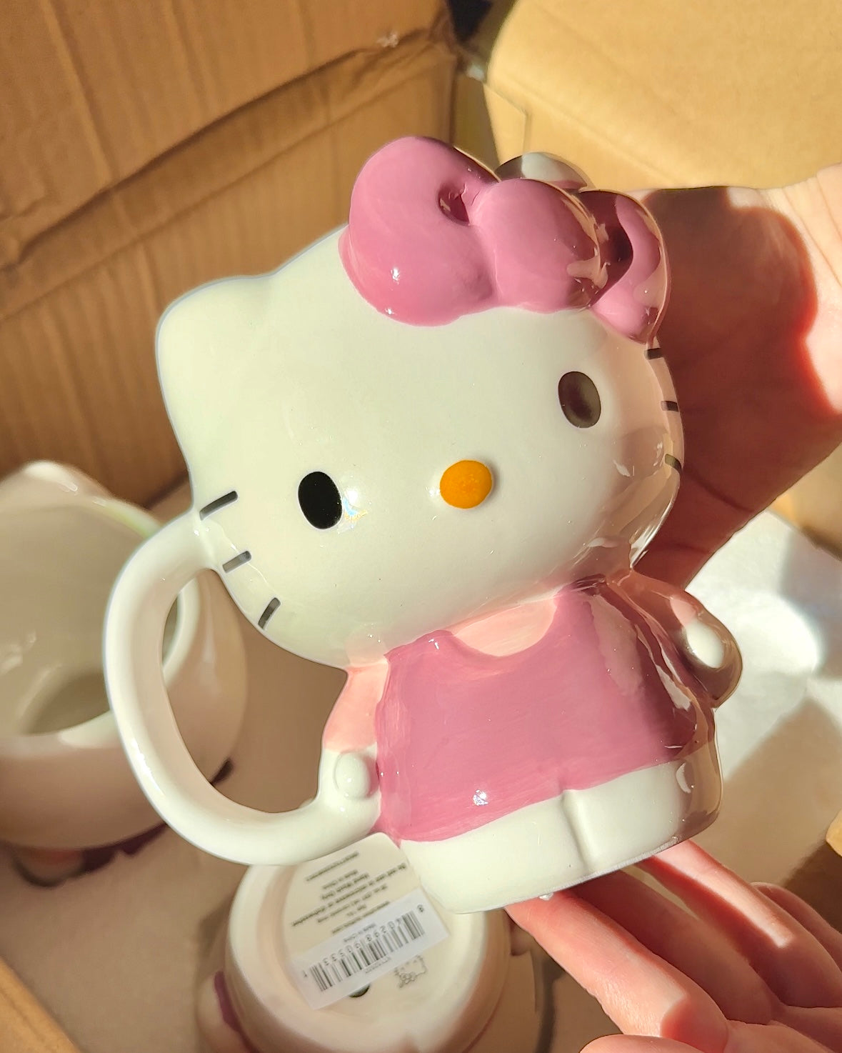 Sanrio Sculpted Ceramic Mug - Hello Kitty Full Body