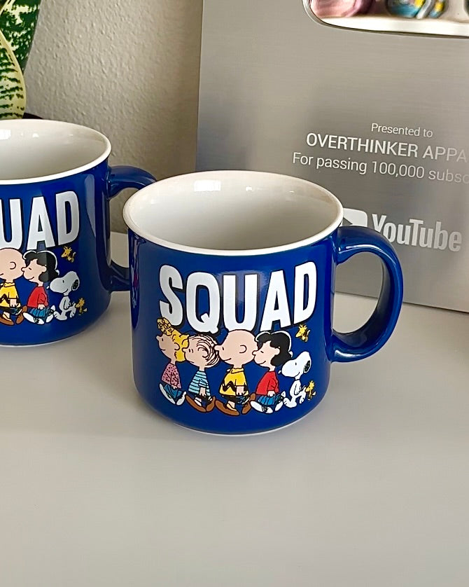 Peanuts Squad Ceramic Camper Mug - Oversized