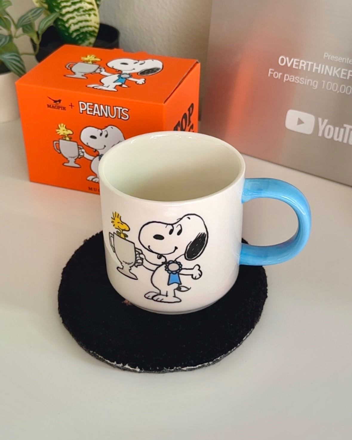 Snoopy “Top Dog” Mug – Graduation Gift, Peanuts® Official Ceramic Mug for Coffee, Celebration & Everyday Wins