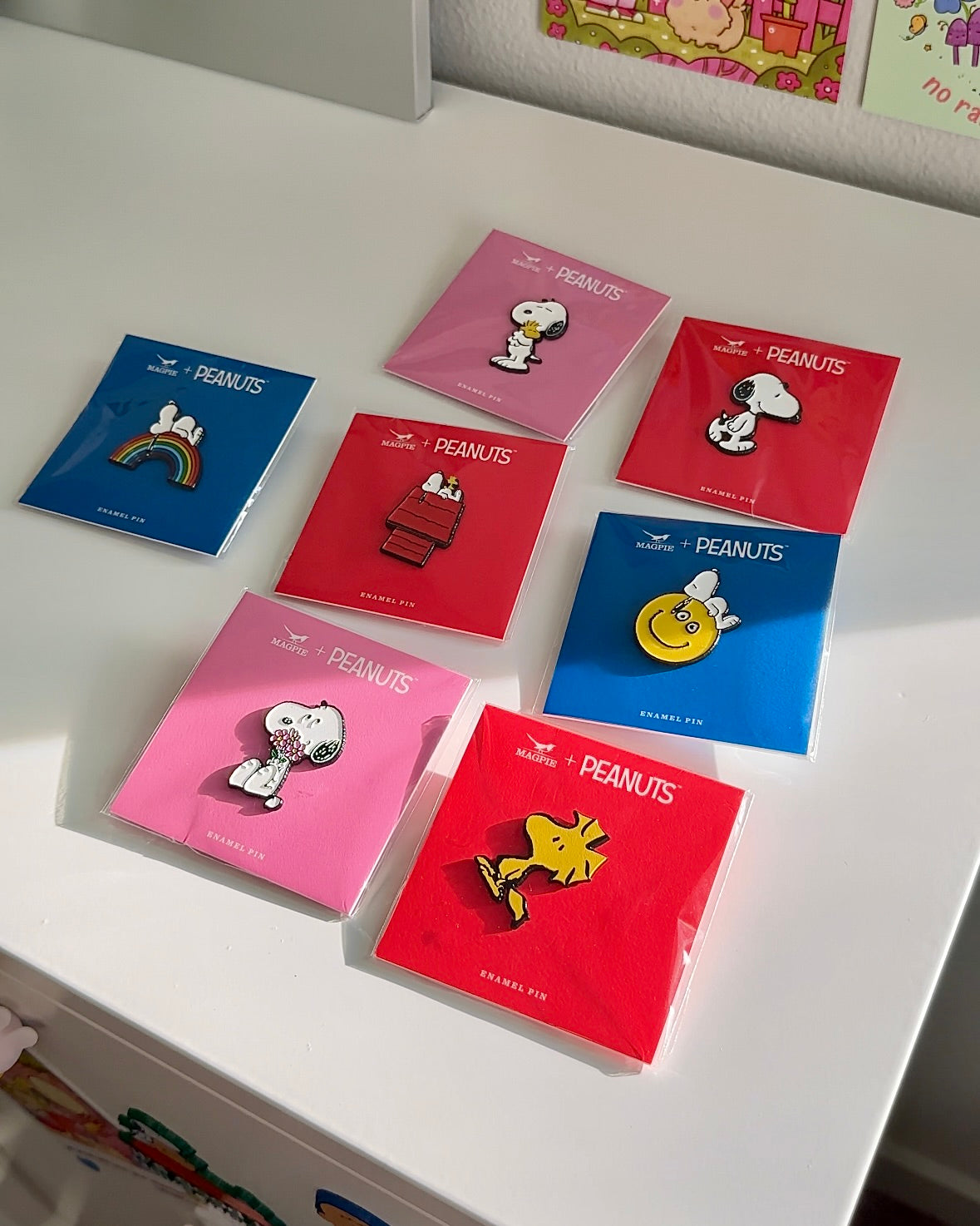 Snoopy Rainbow Enamel Pin – Official Magpie x Peanuts®