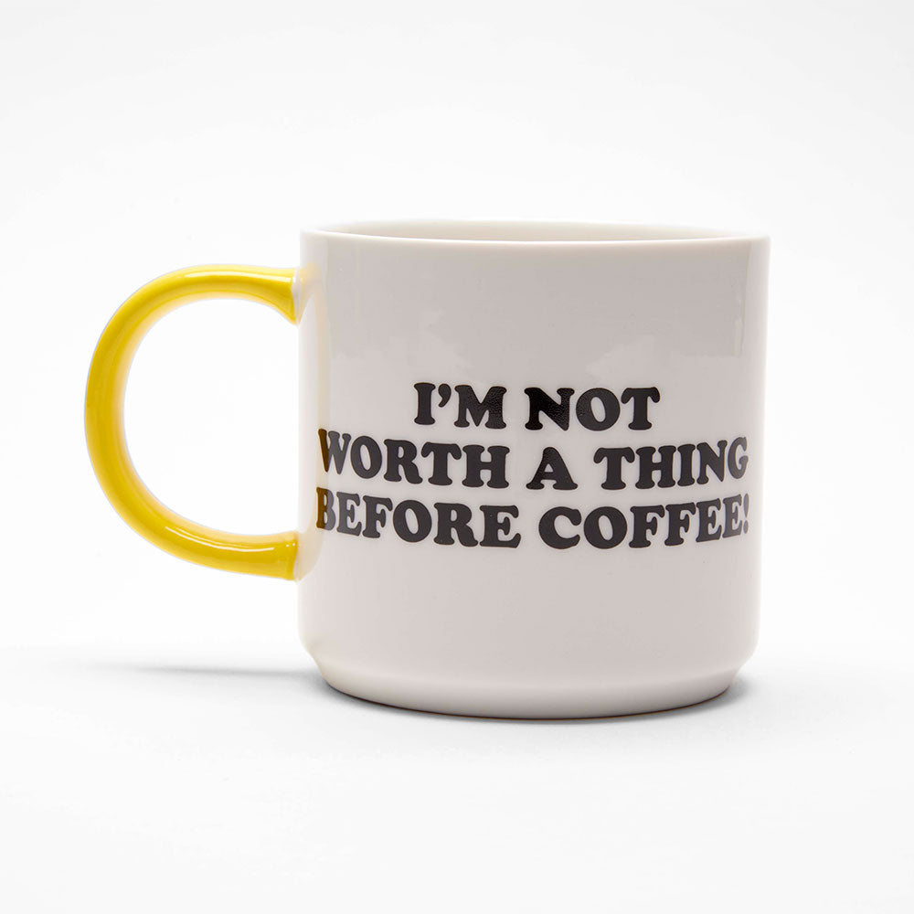 Snoopy Ceramic Mug - Morning Coffee
