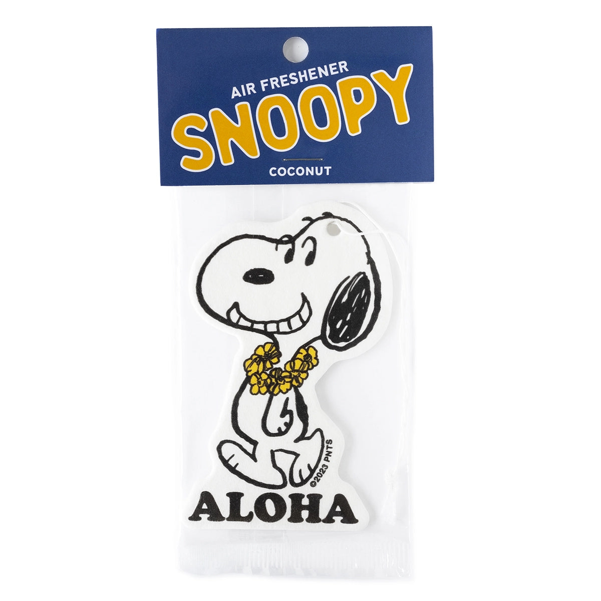 Snoopy Air Freshener ‘ALOHA’ - Coconut Scent