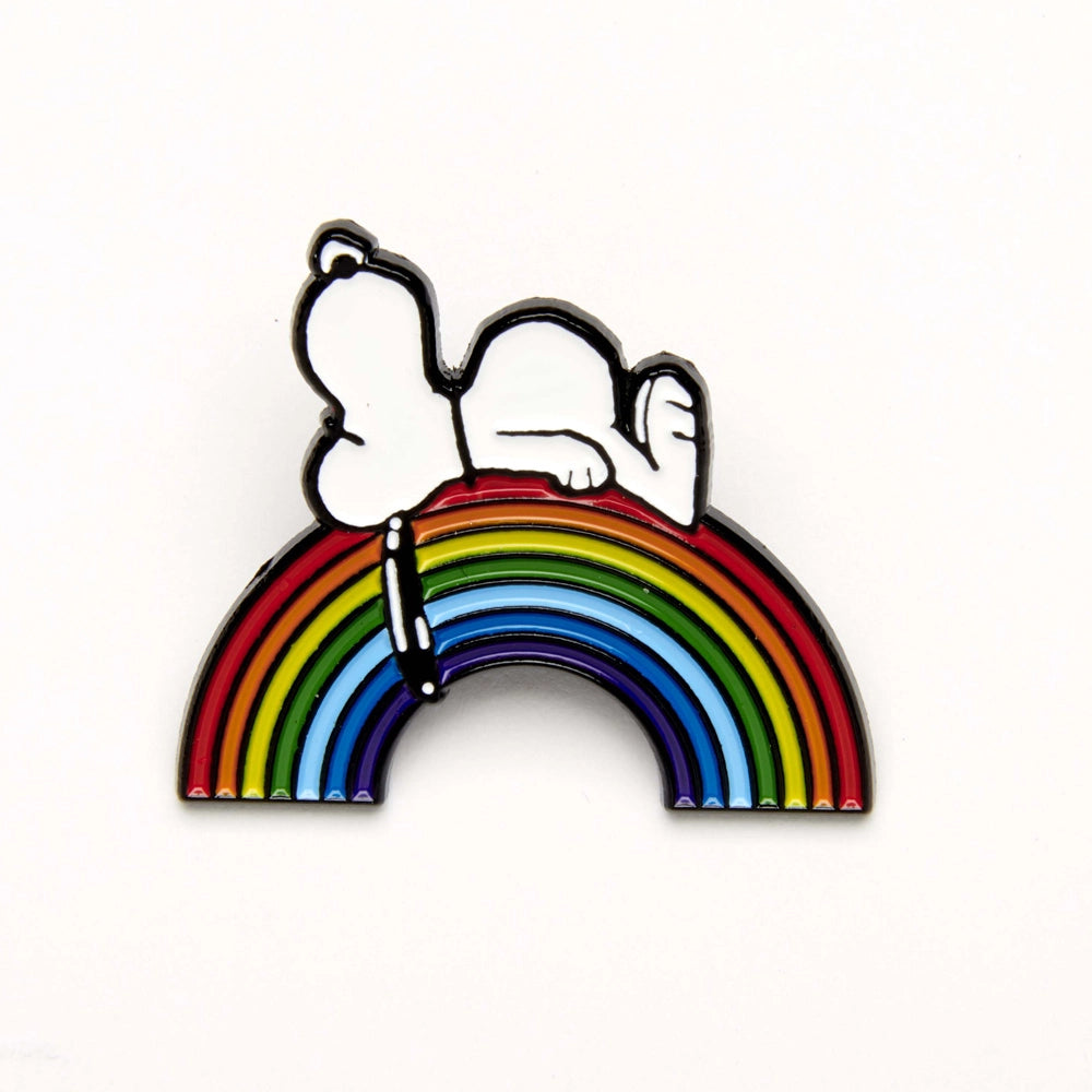 Snoopy Rainbow Enamel Pin – Official Magpie x Peanuts®