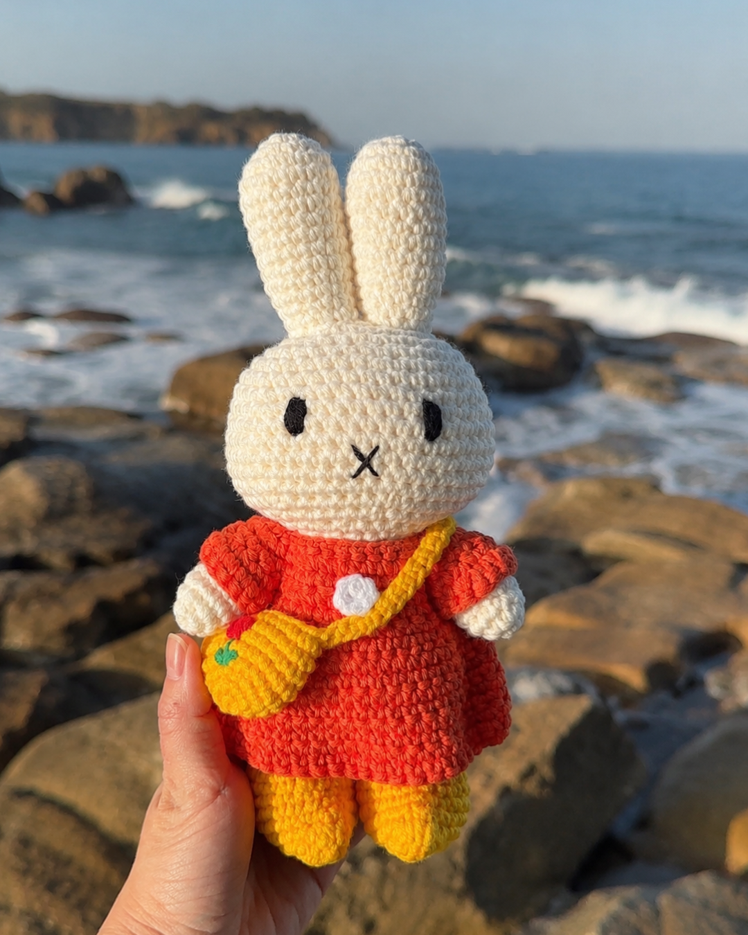 Miffy and her Tulip Bag Orange