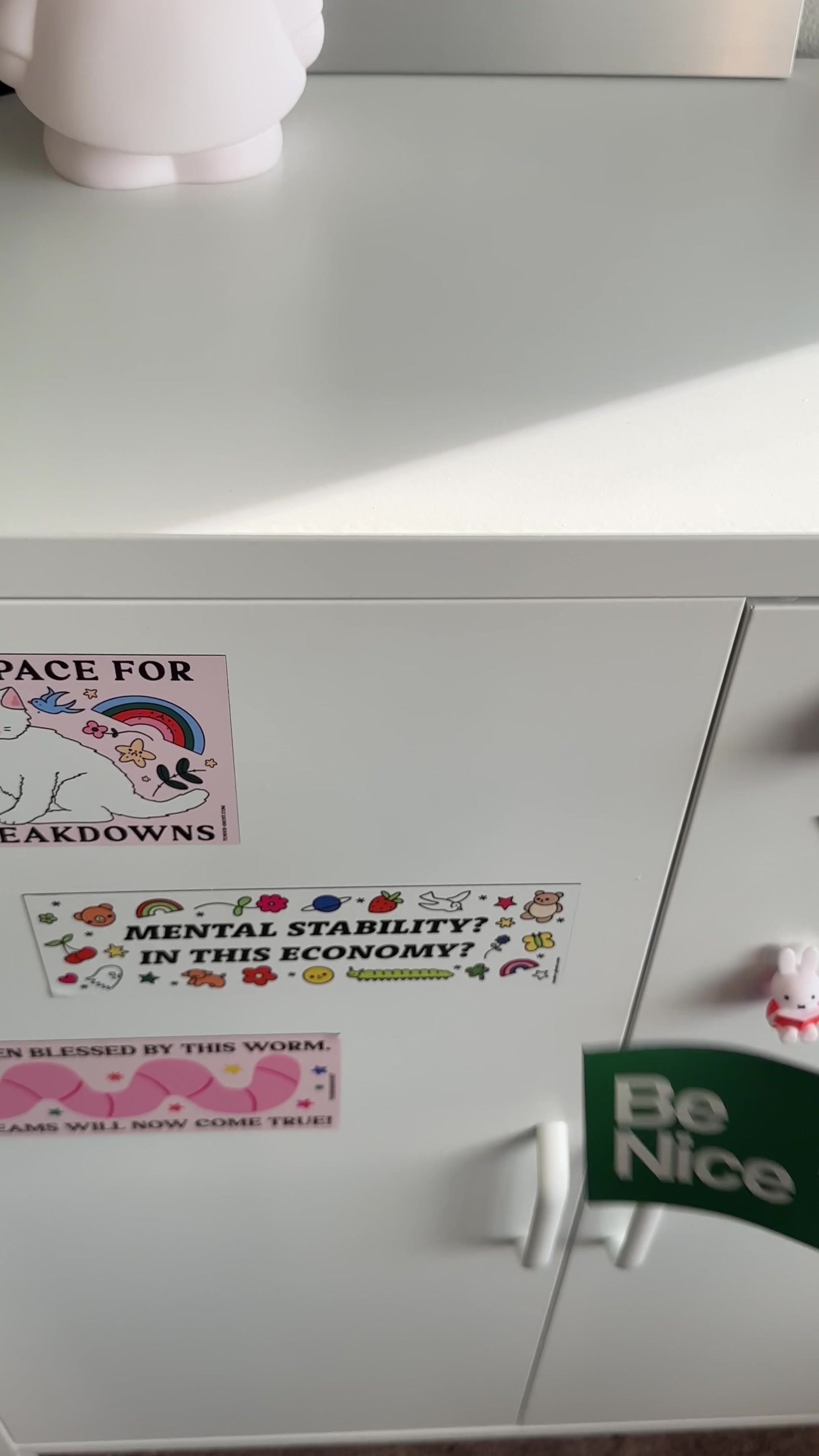 “Be Nice” Goose Magnet | Wholesome Christmas Gift & Stocking Stuffer