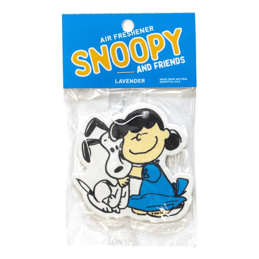 Snoopy Air Freshener ‘Lucy & Snoopy’ - Lavender Scent
