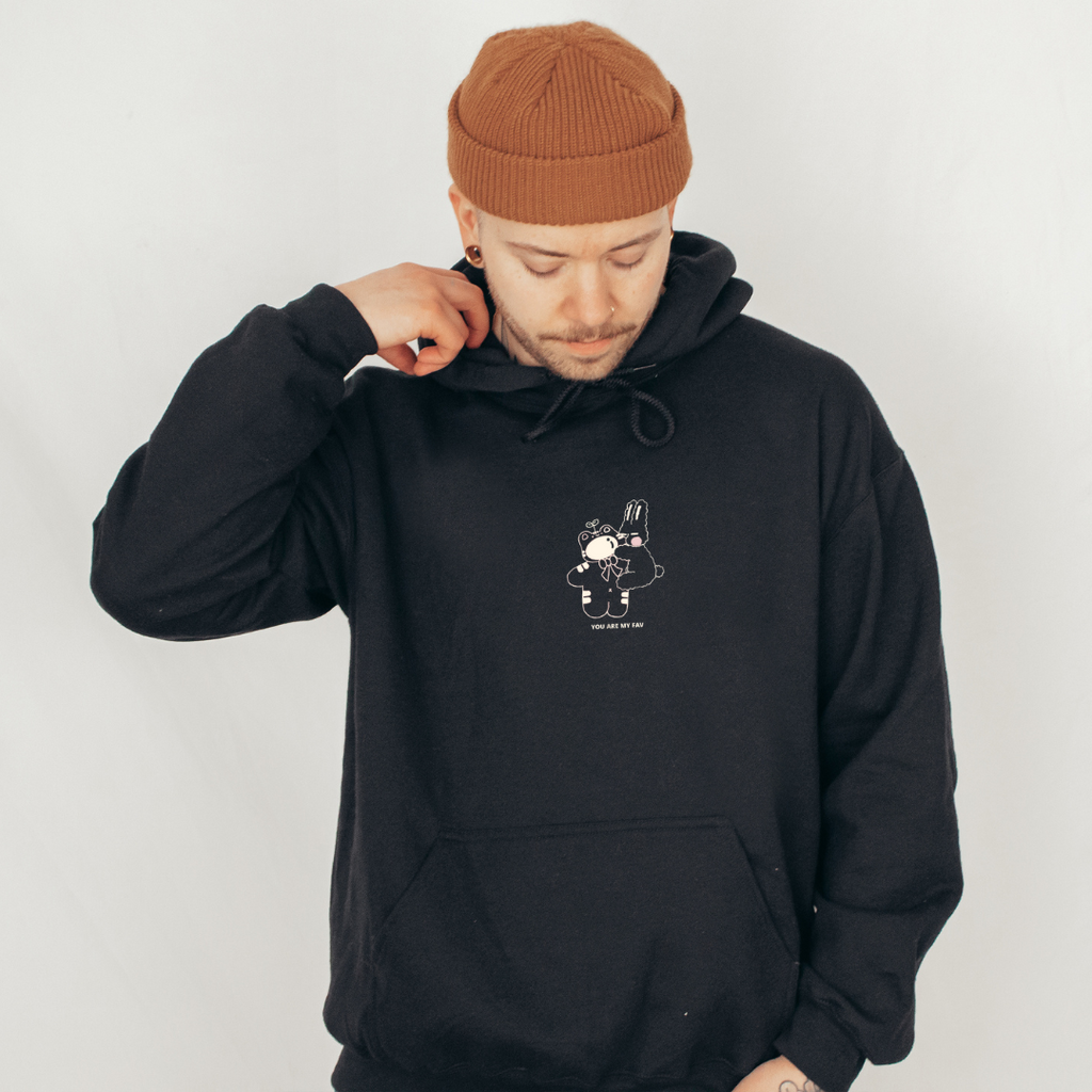 You Are My Fav Embroidered Hoodie