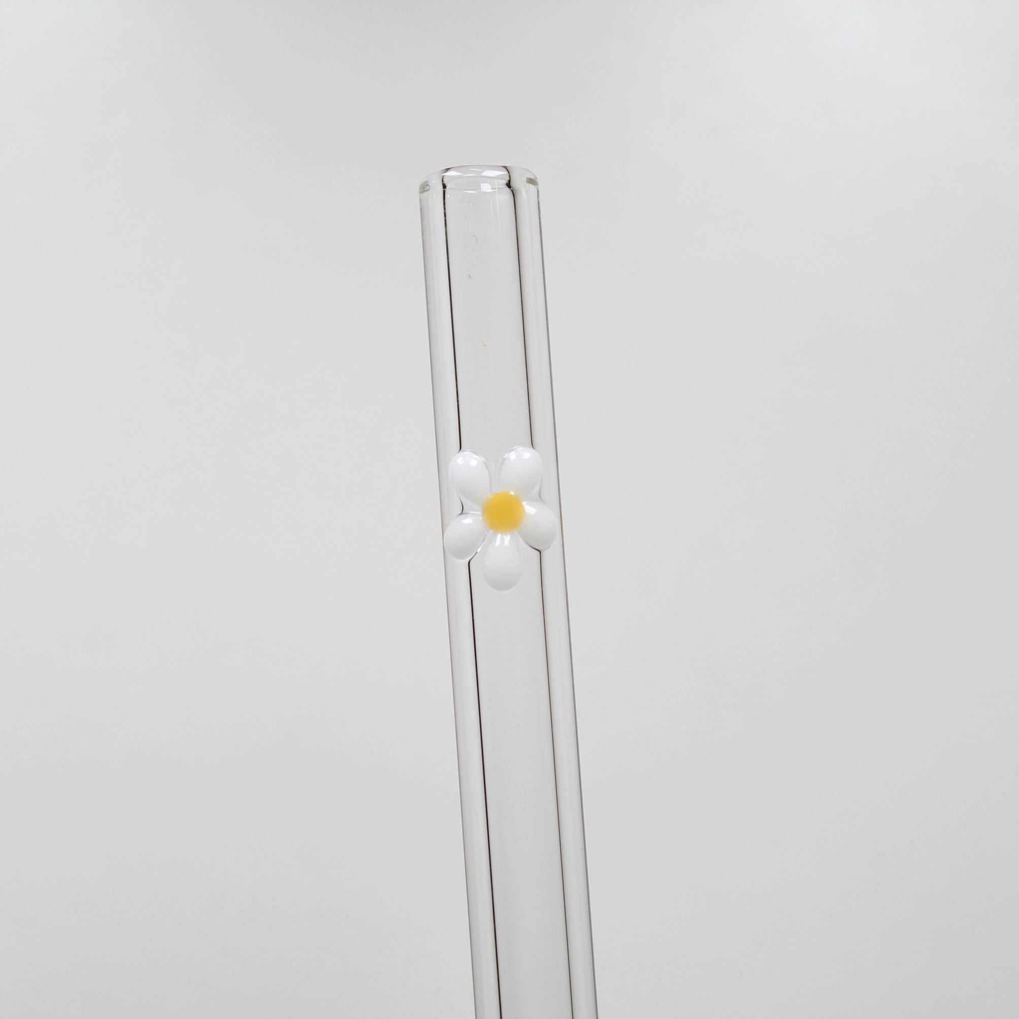Chunky Glass Smoothie Straw – Reusable, Handmade & Eco-Friendly
