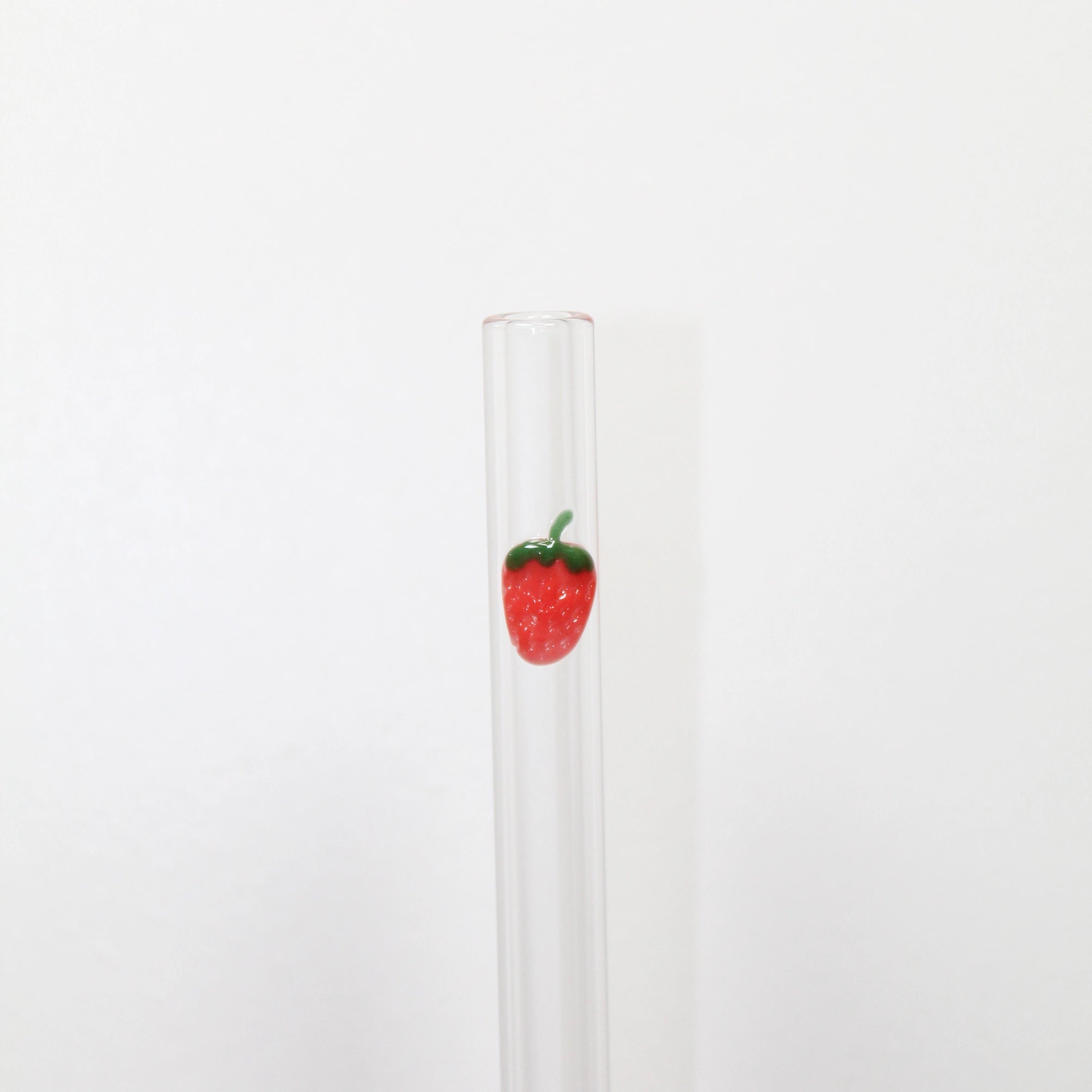 Chunky Glass Smoothie Straw – Reusable, Handmade & Eco-Friendly