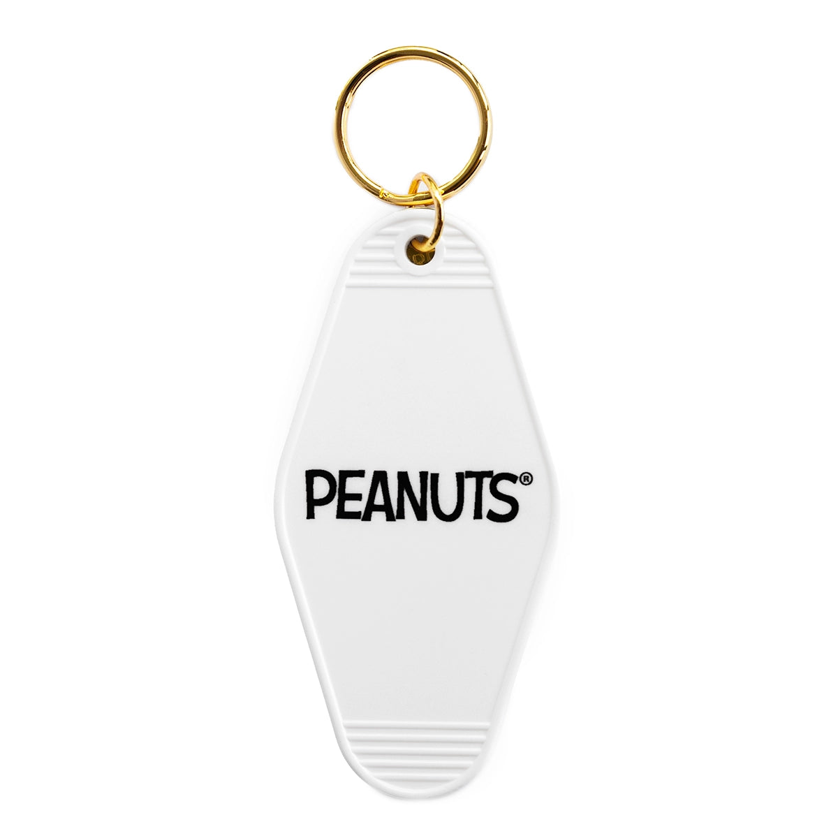 Snoopy Motel Keychain – Retro Peanuts® Hotel Tag for Dorm Keys & Campus Style