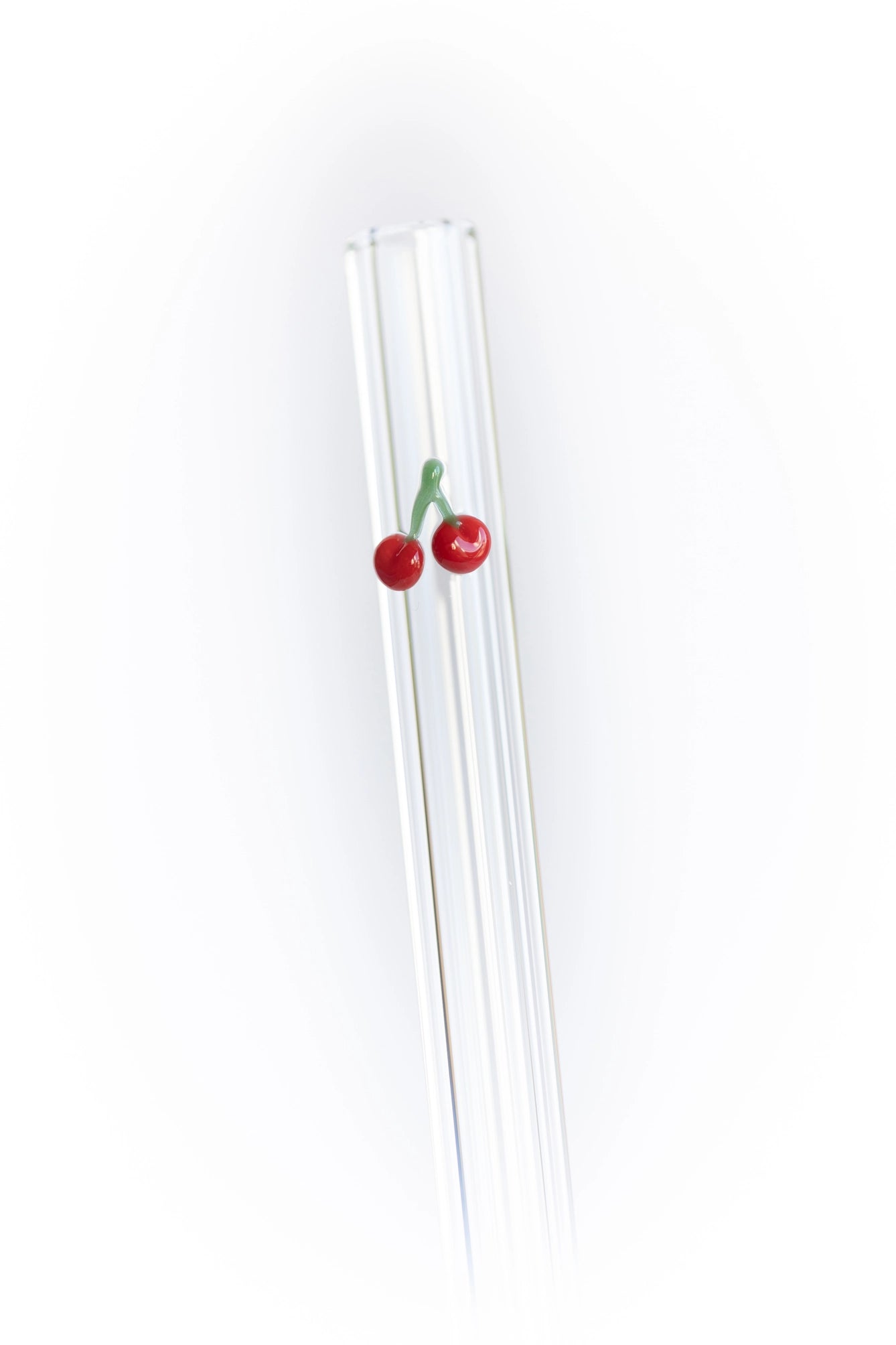 Chunky Glass Smoothie Straw – Reusable, Handmade & Eco-Friendly