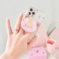 Cotton Candy Bear Phone & Kindle Grip – Cute Kawaii Device Stand