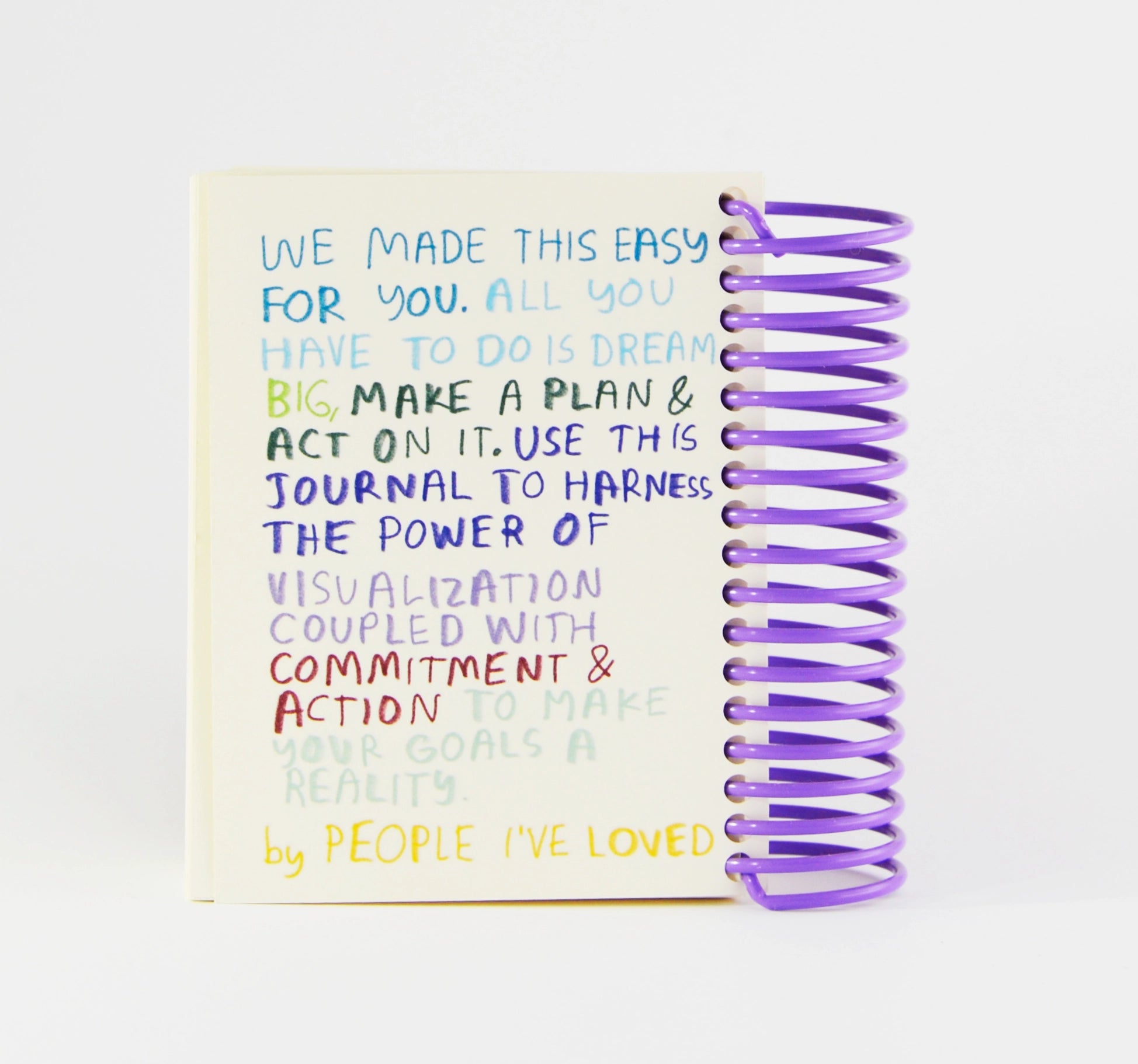 “Wish It, Attract It, Make It Real” Manifestation Journal – Pocket Notebook for Intentions & Dream Life Goals