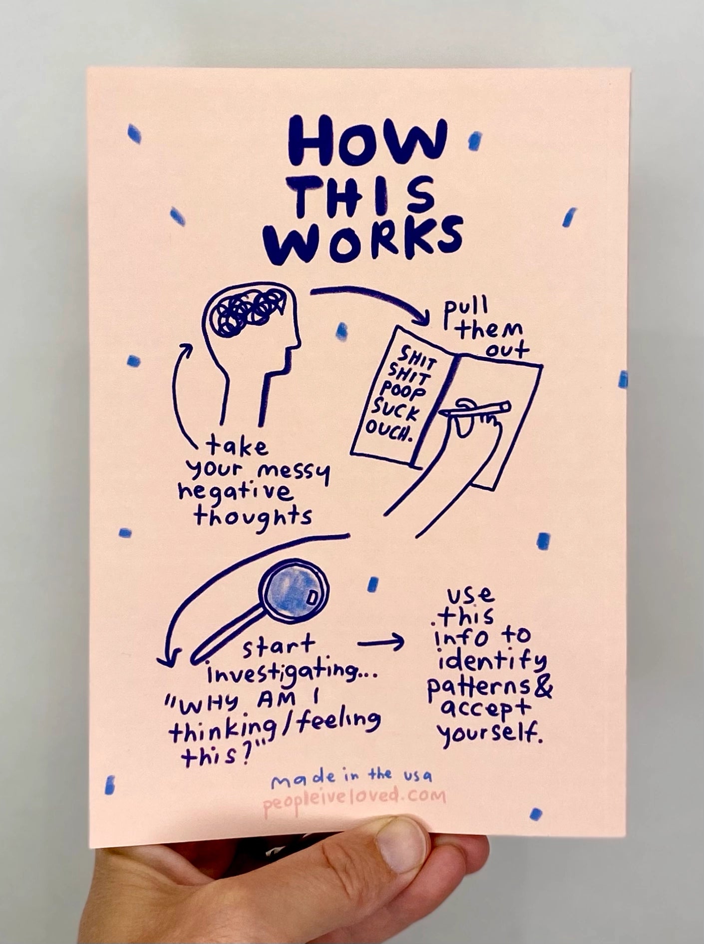 All The Bad Stuff Journal – Blank Softcover Notebook for Venting, Brain Dumps & Emotional Self-Care