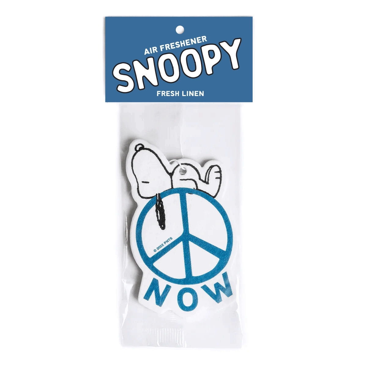 Snoopy Air Freshener ‘PEACE NOW’ - Fresh Linen Scent