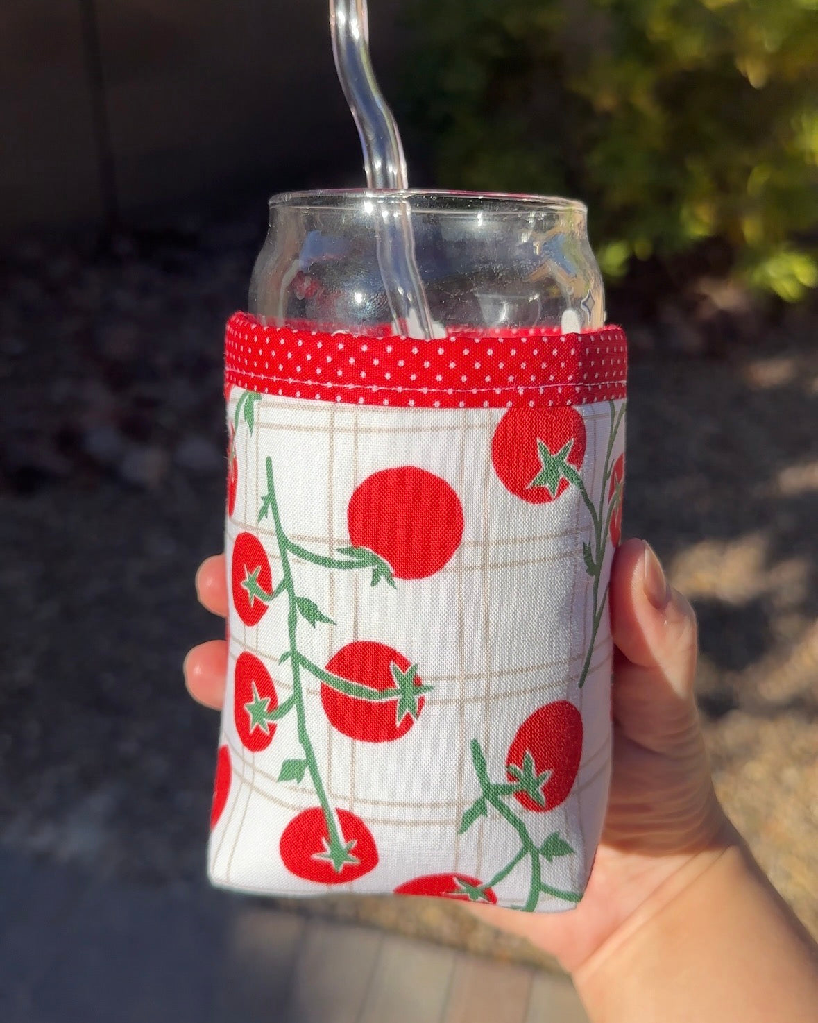 Cherry Tomato Vine Iced Coffee Cozy
