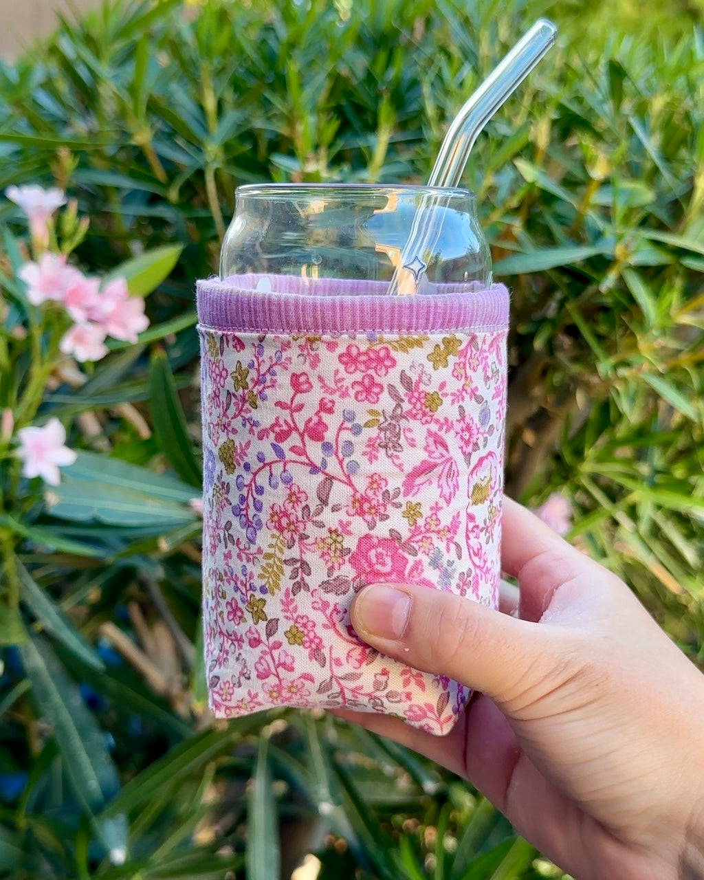 Heirloom Rosebud Iced Coffee Cozy