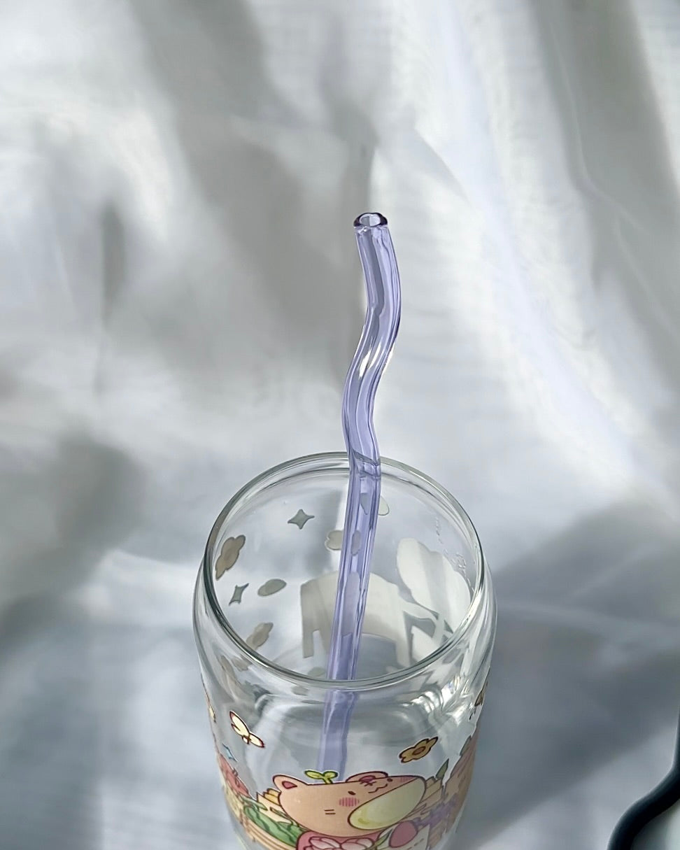 Wiggle Glass Straws – Fun & Sustainable Sipping