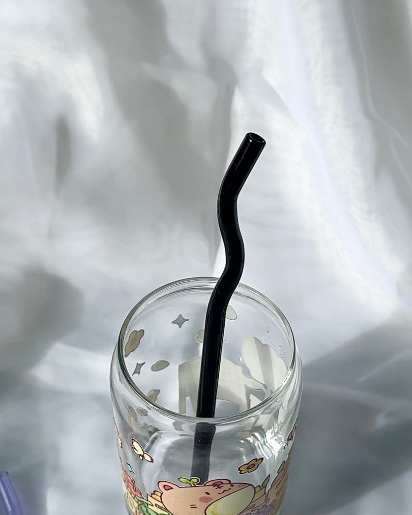 Wiggle Glass Straws – Fun & Sustainable Sipping