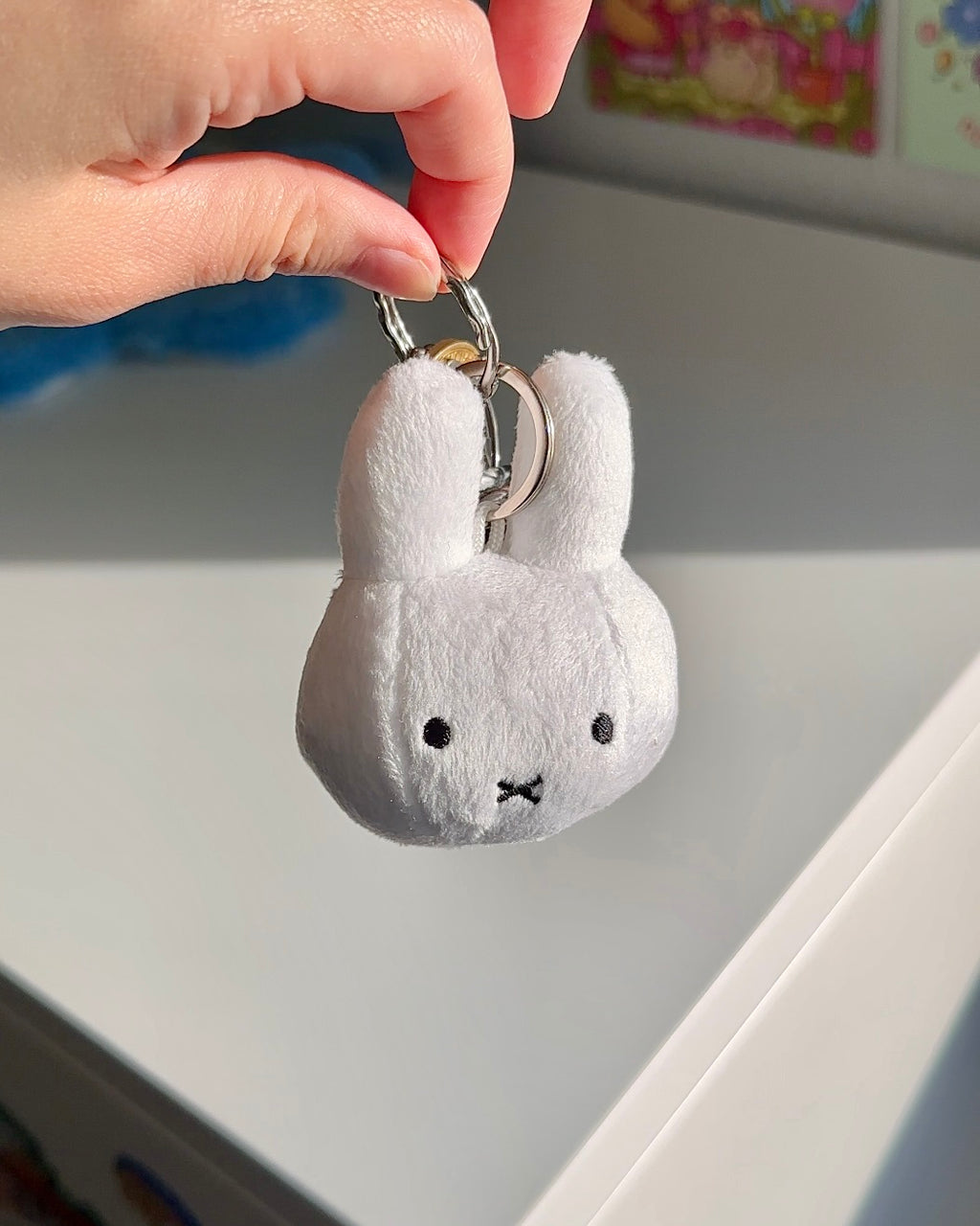 Miffy Plush Keychain – Soft Mini Bunny Bag Charm | MTDay x Miffy Collectible for Kawaii Aesthetic Lovers