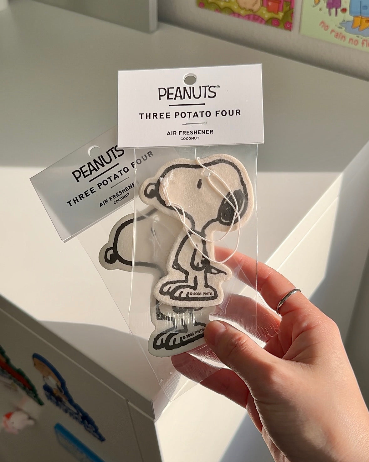 Snoopy Air Freshener – Coconut Scent Car, Dorm & Locker Freshener | Peanuts® Official