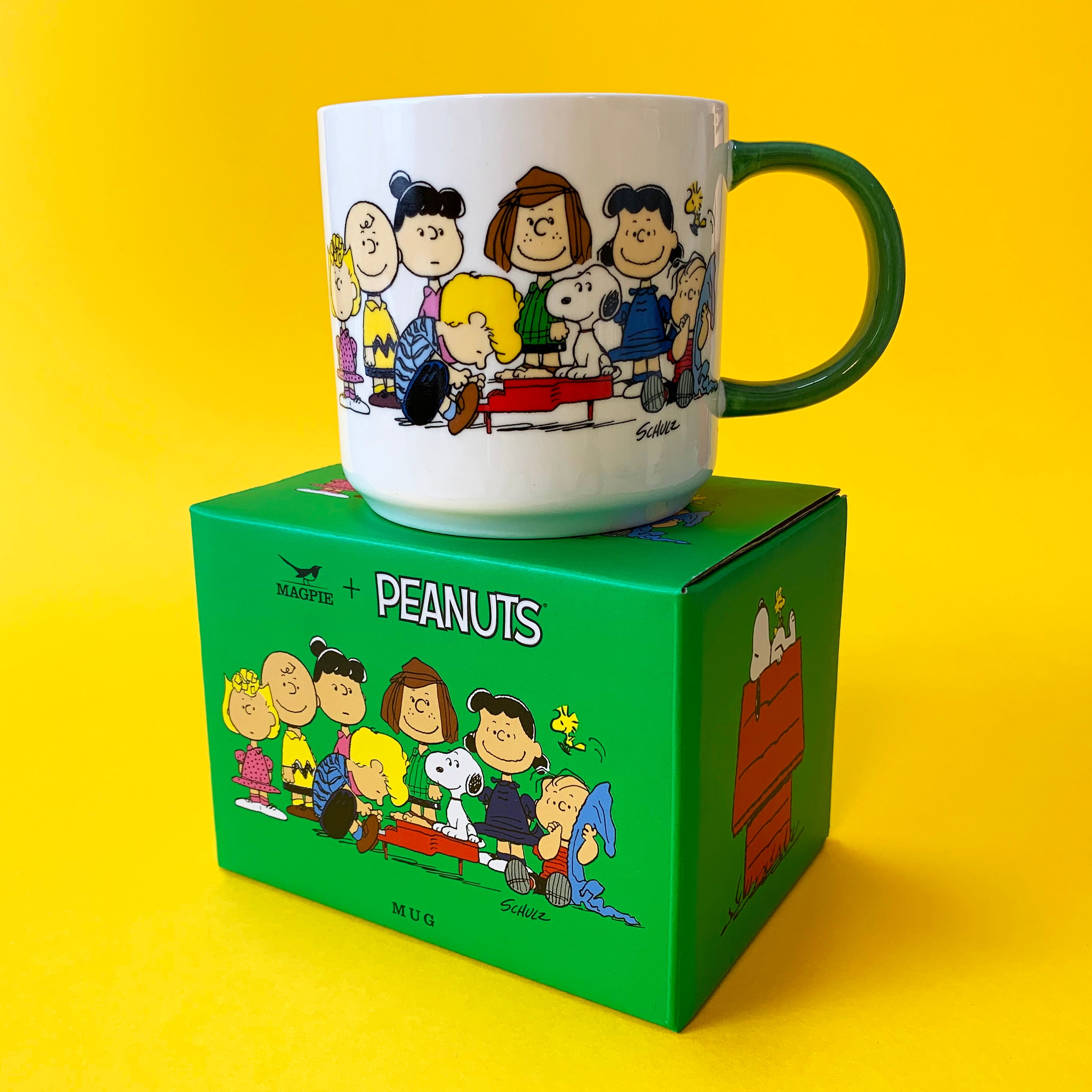 Peanuts® Gang Mug – Official Snoopy Coffee Cup with Wraparound Design