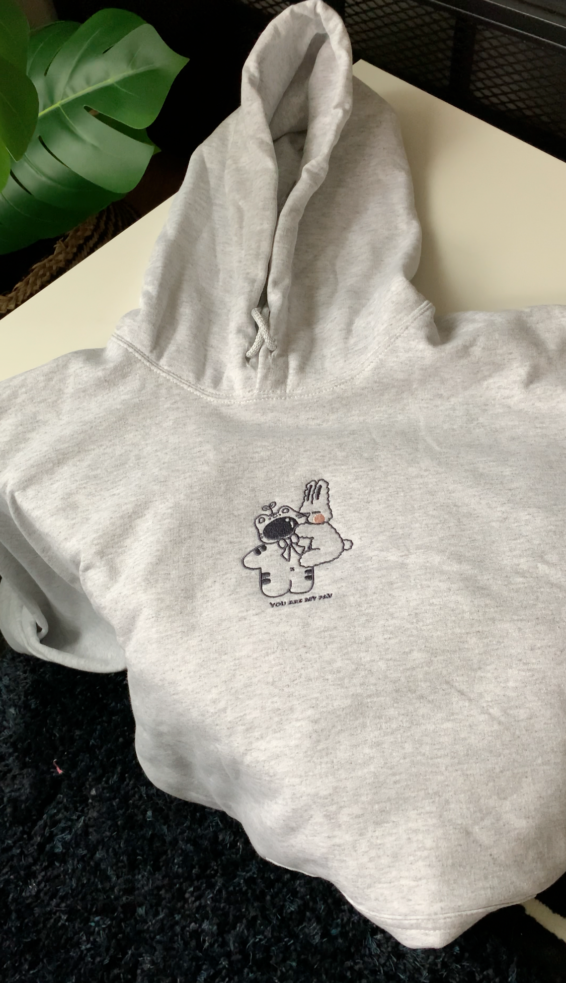 YOU'RE MY FAV Embroidery Hoodie