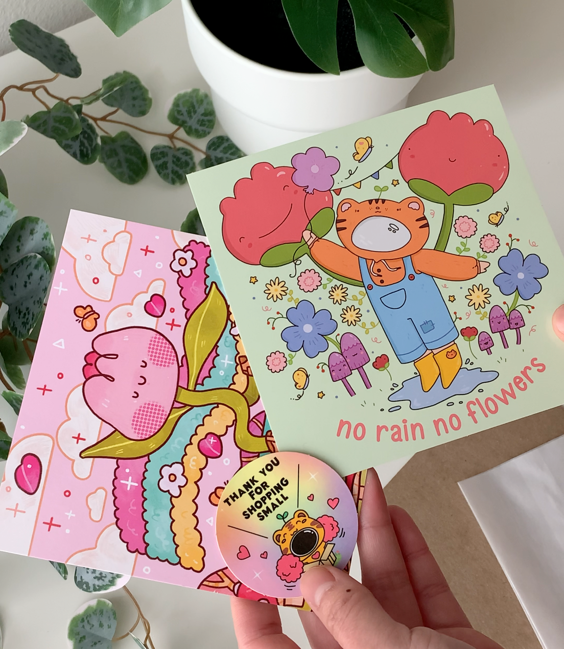 5" x 5" Mini Art Prints – Wholesome Wall Decor for Cozy Corners