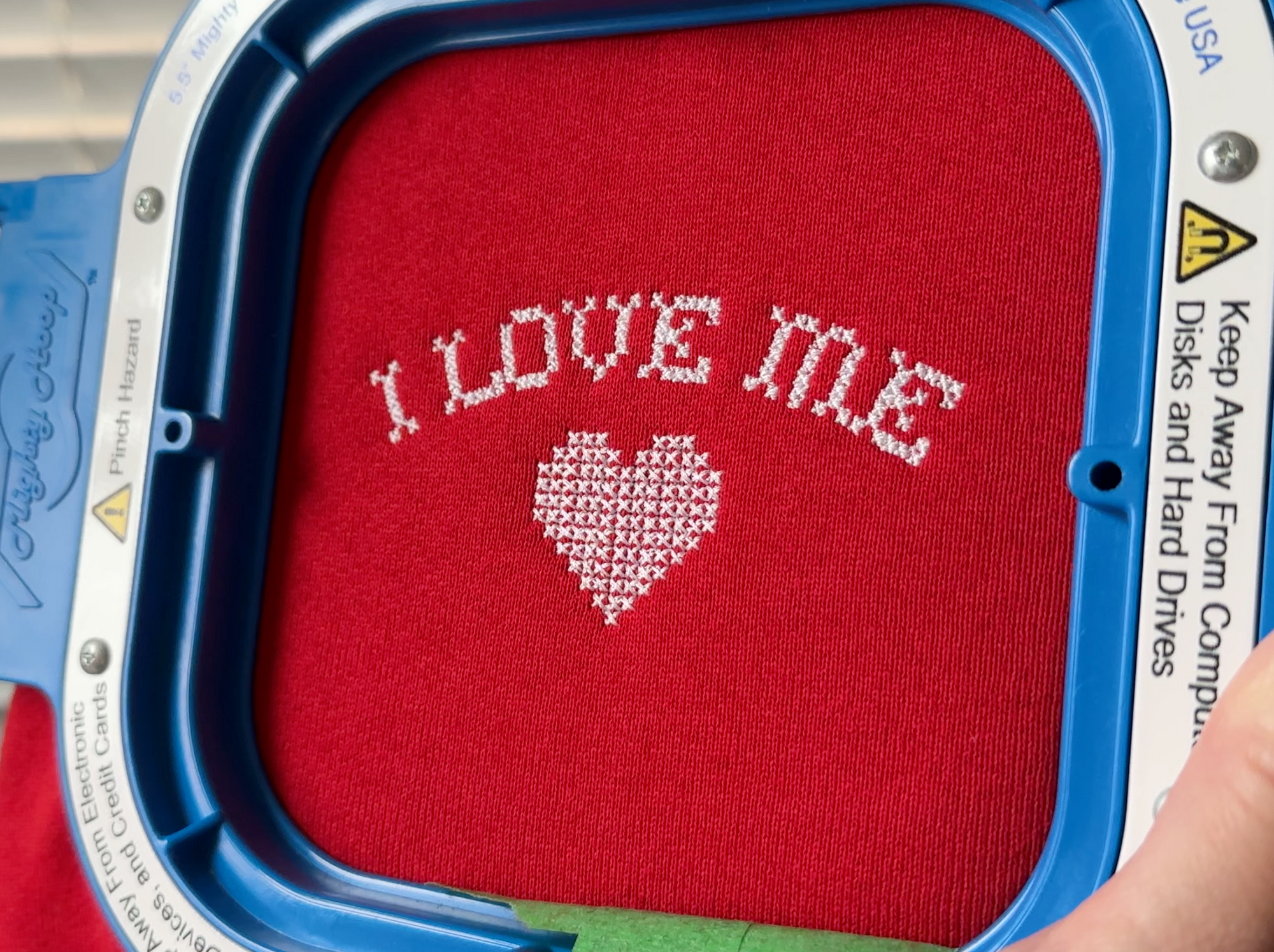‘I Love Me’ Embroidered Crewneck or Hoodie