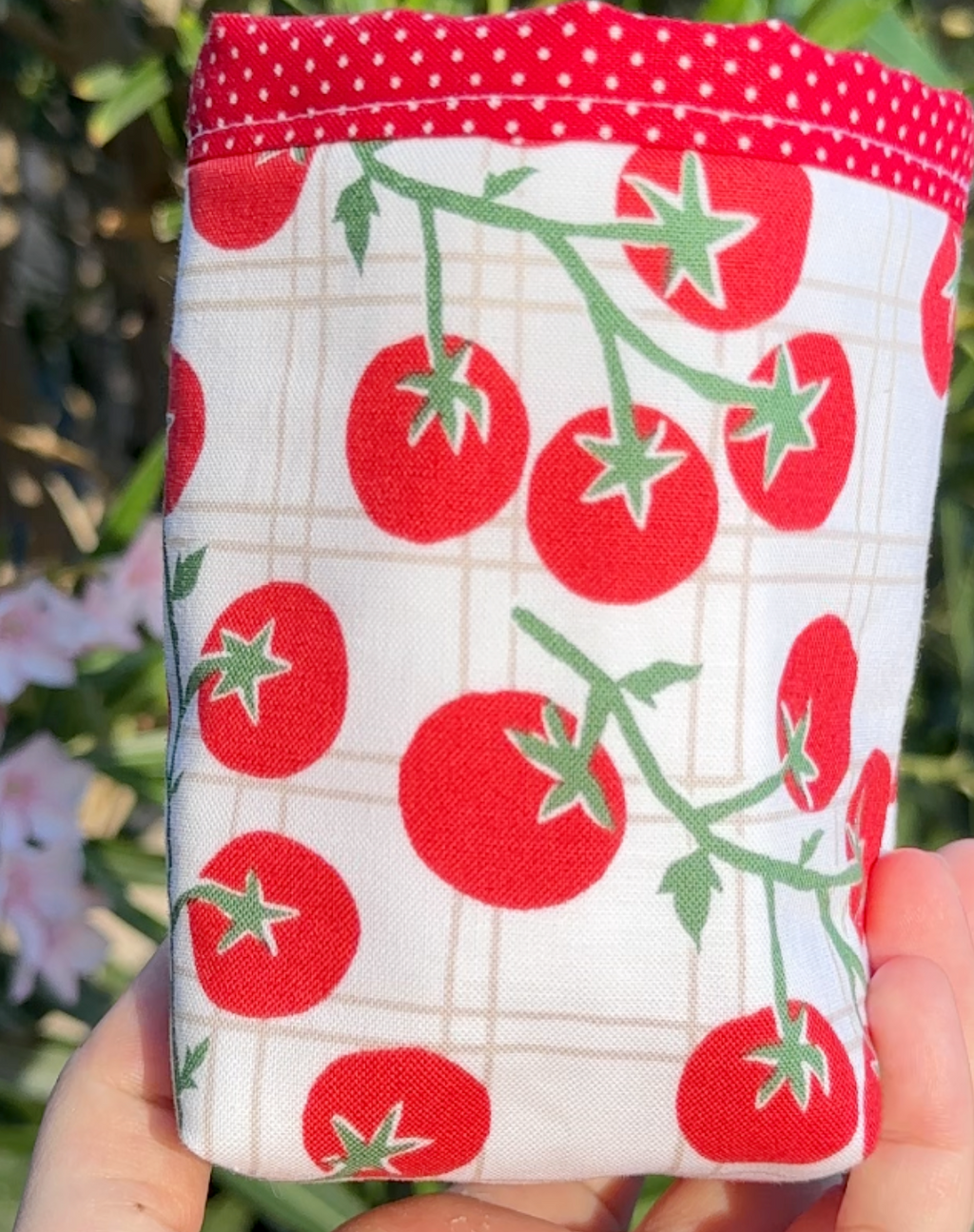 Cherry Tomato Vine Iced Coffee Cozy