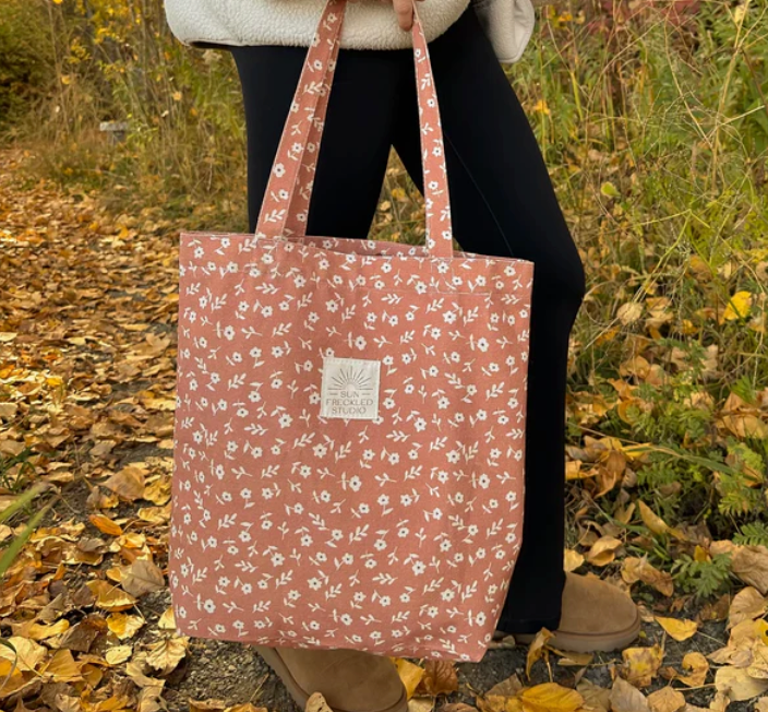 Sienna Flora Tote Bag