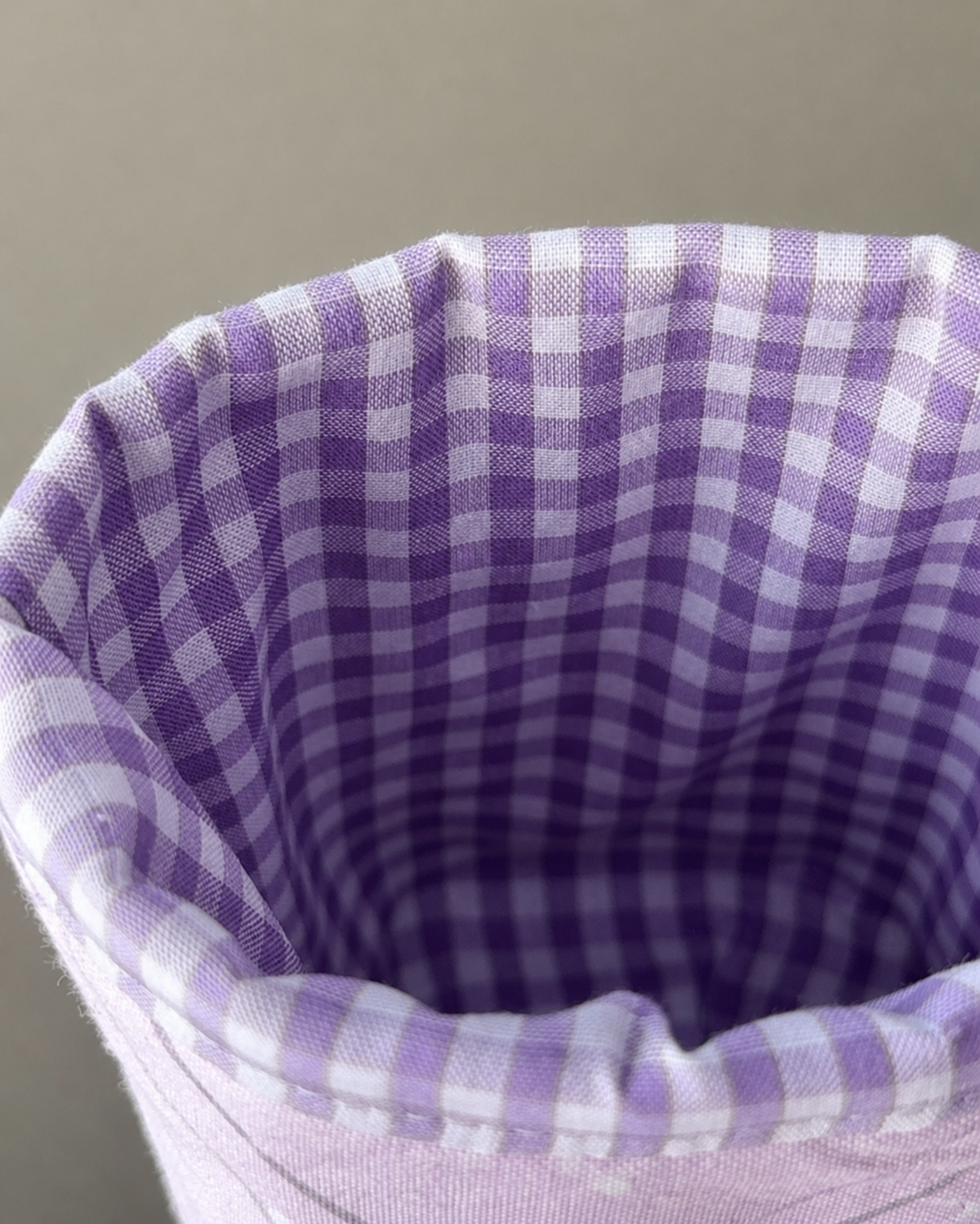 Ghostie Plaid Iced Coffee Cozy