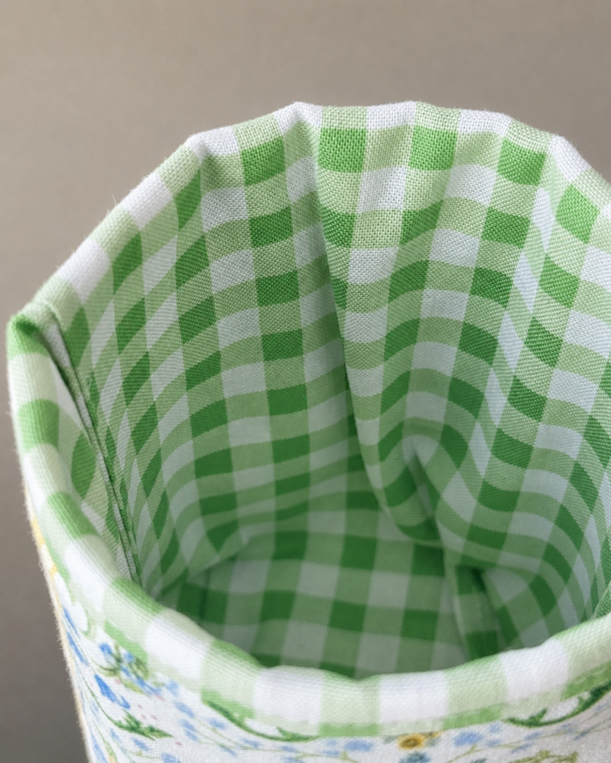 Sunny Garden Patchwork Iced Coffee Cozy