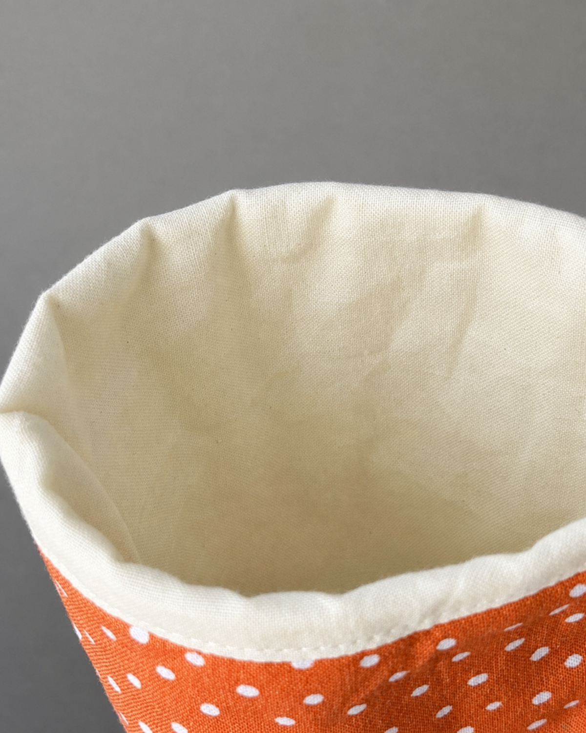 Pumpkin Spice Polka Dot Iced Coffee Cozy