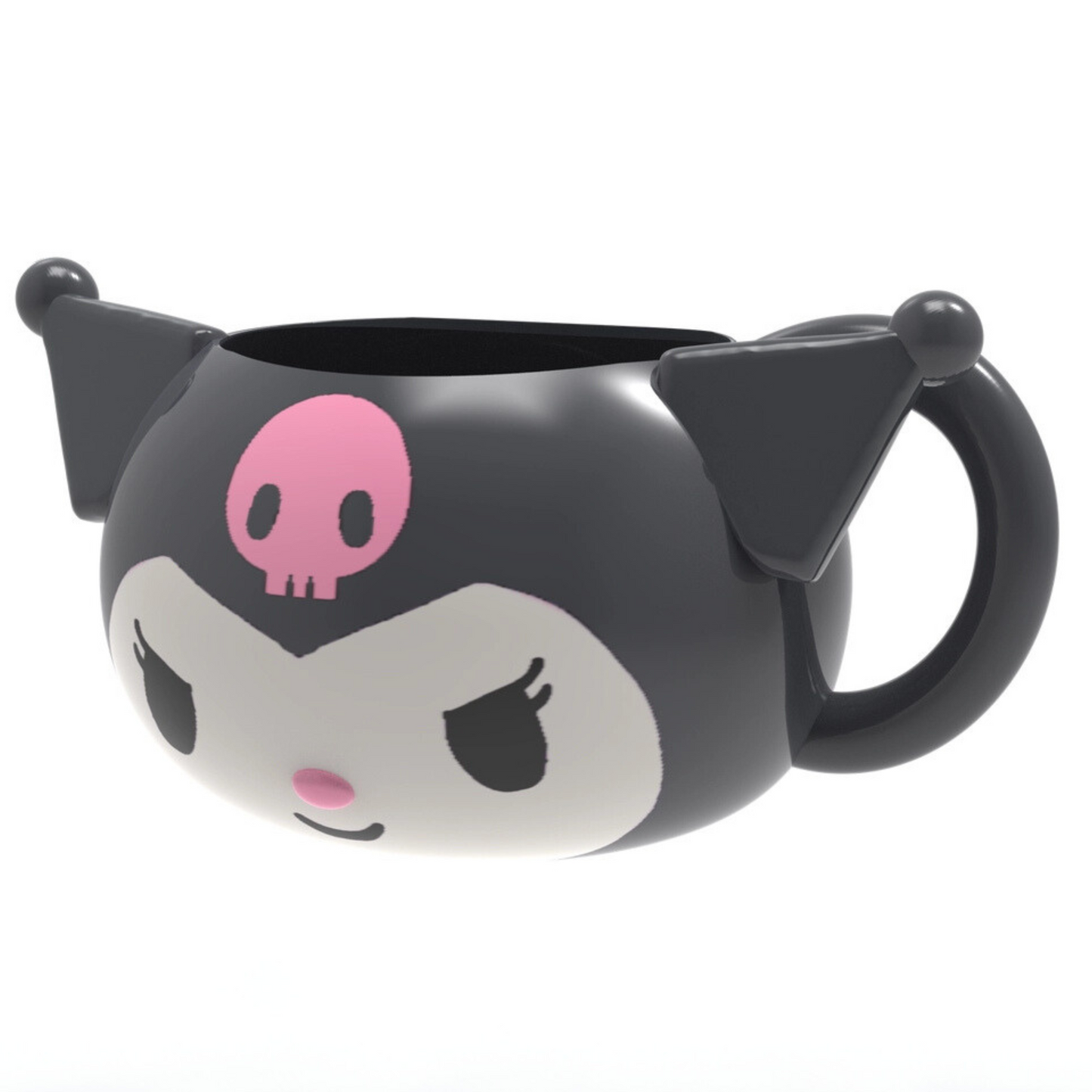 Sanrio Ceramic Sculpted Mug - Kuromi (Y2K Sanrio Aesthetic)