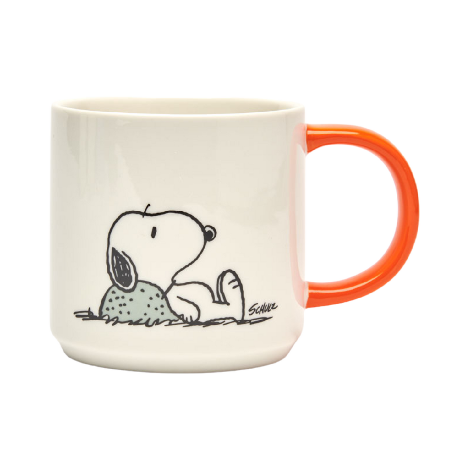 Snoopy Ceramic Mug – "Nope" | Cute Aesthetic Coffee Mug