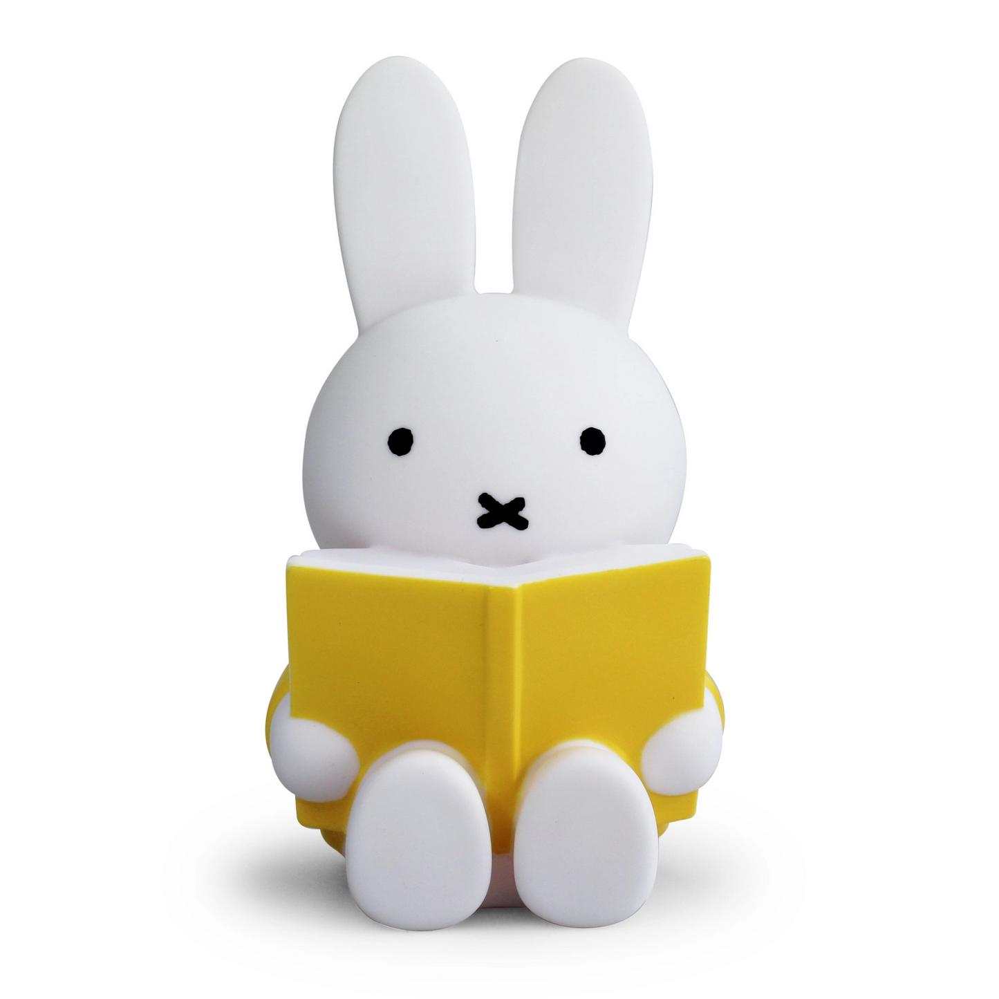 Miffy Reads Coin Bank (Medium) - Yellow