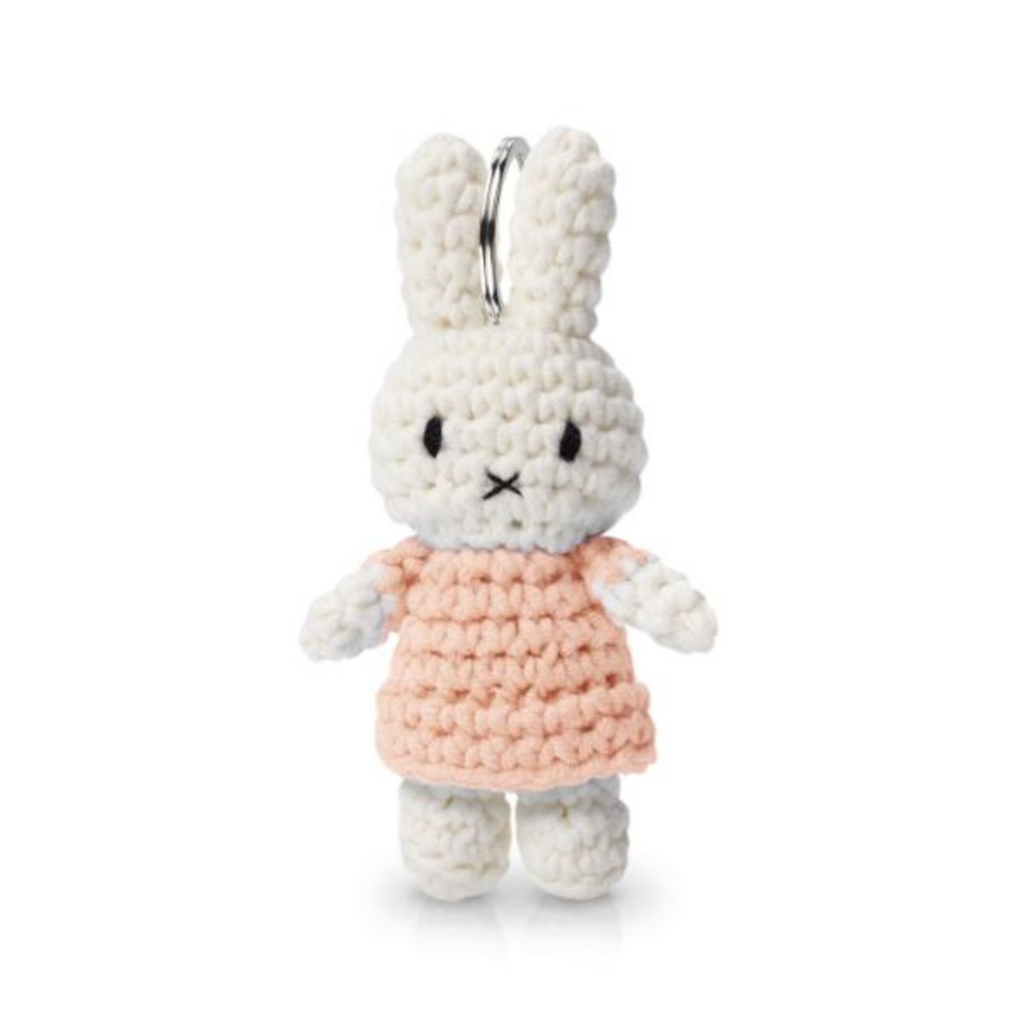 Miffy Crochet Plush Keychains - Baby Pink