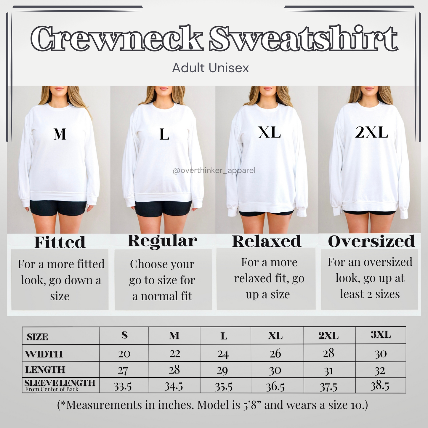CHANGE + EFFORT → GROWTH Midweight Crewneck Sweatshirt - White