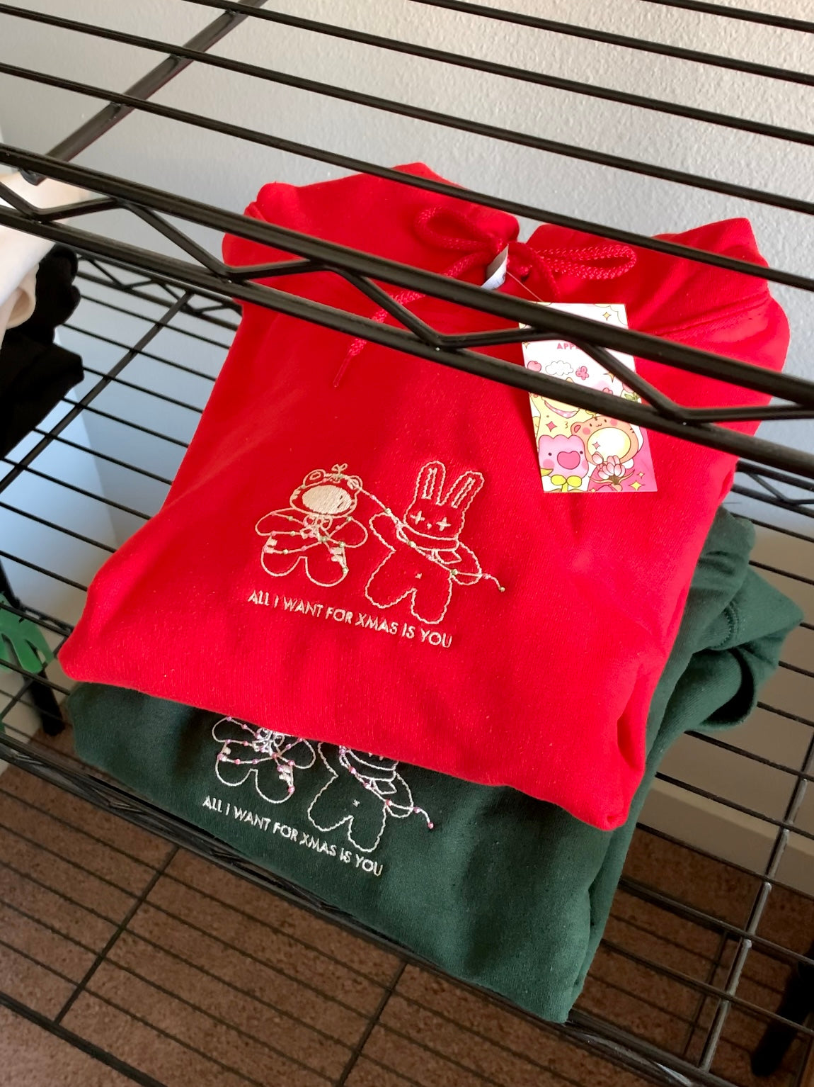 [Studio Sample] ALL I WANT FOR XMAS IS YOU Embroidered Hoodie 🎄✨