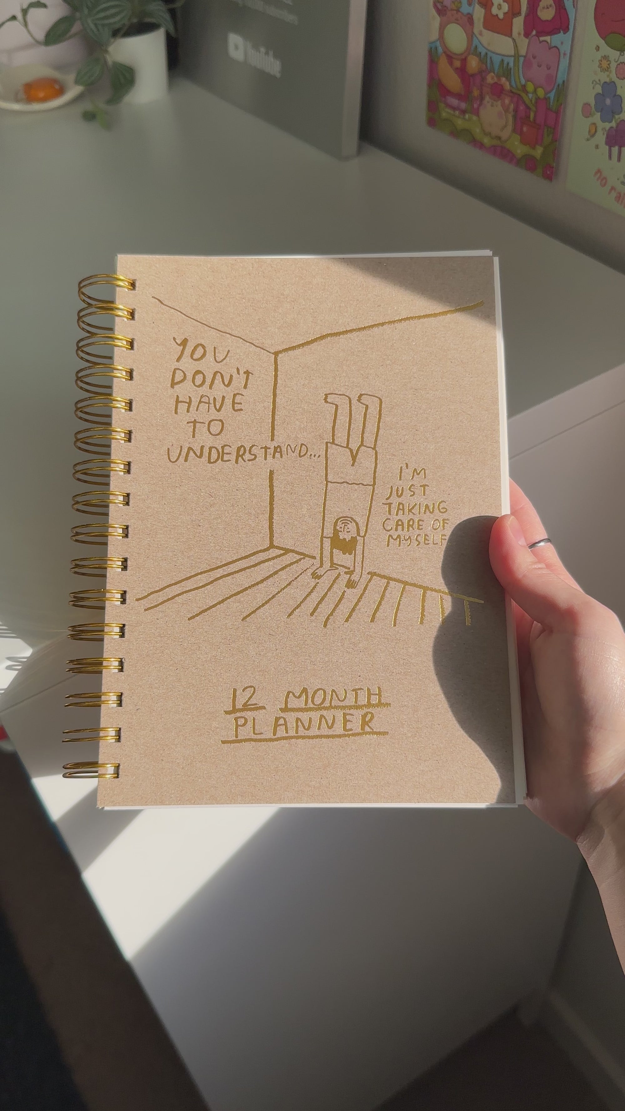 “You Don’t Have to Understand” Planner – Undated 12-Month Guided Journal for Self-Care & Growth