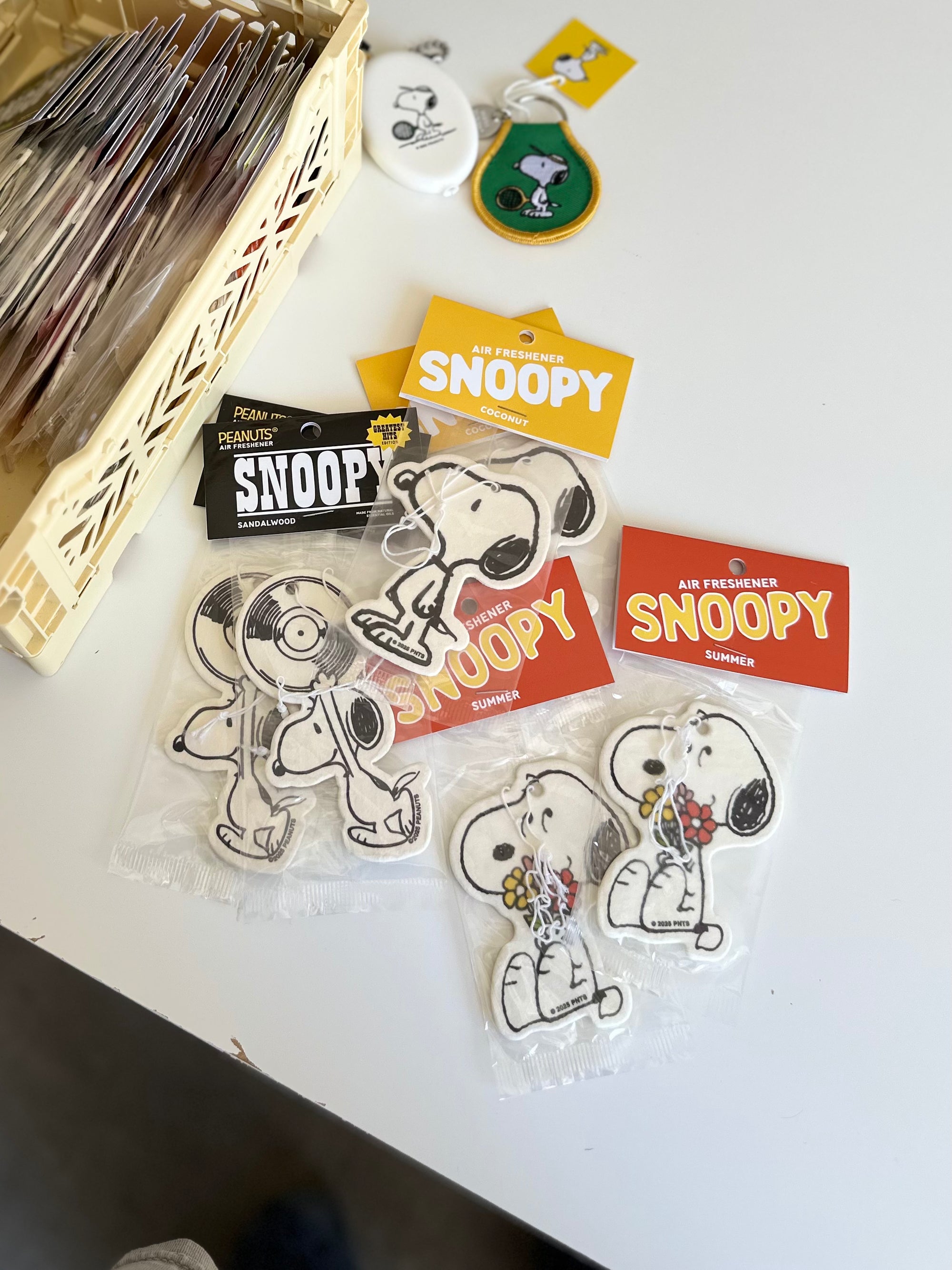 Snoopy Air Freshener – Floral Summer Scent for Car, Dorm & Locker | Peanuts® Official
