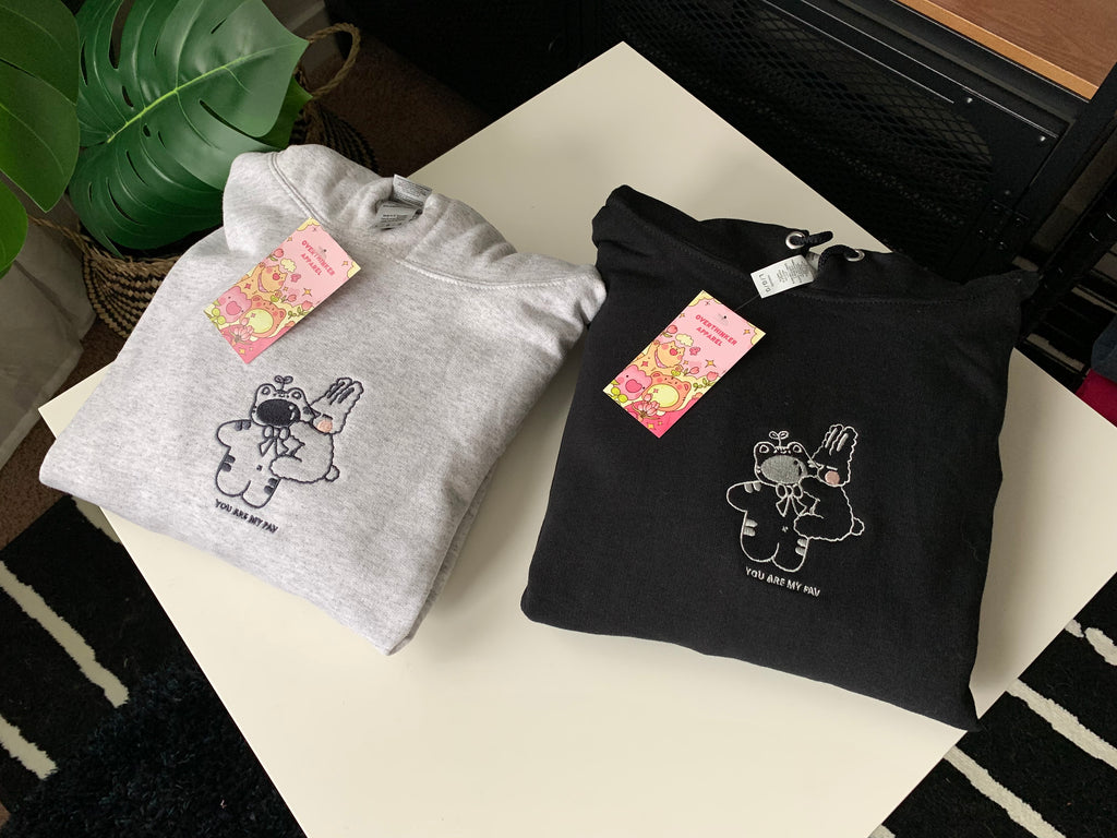 You Are My Fav Embroidered Hoodie