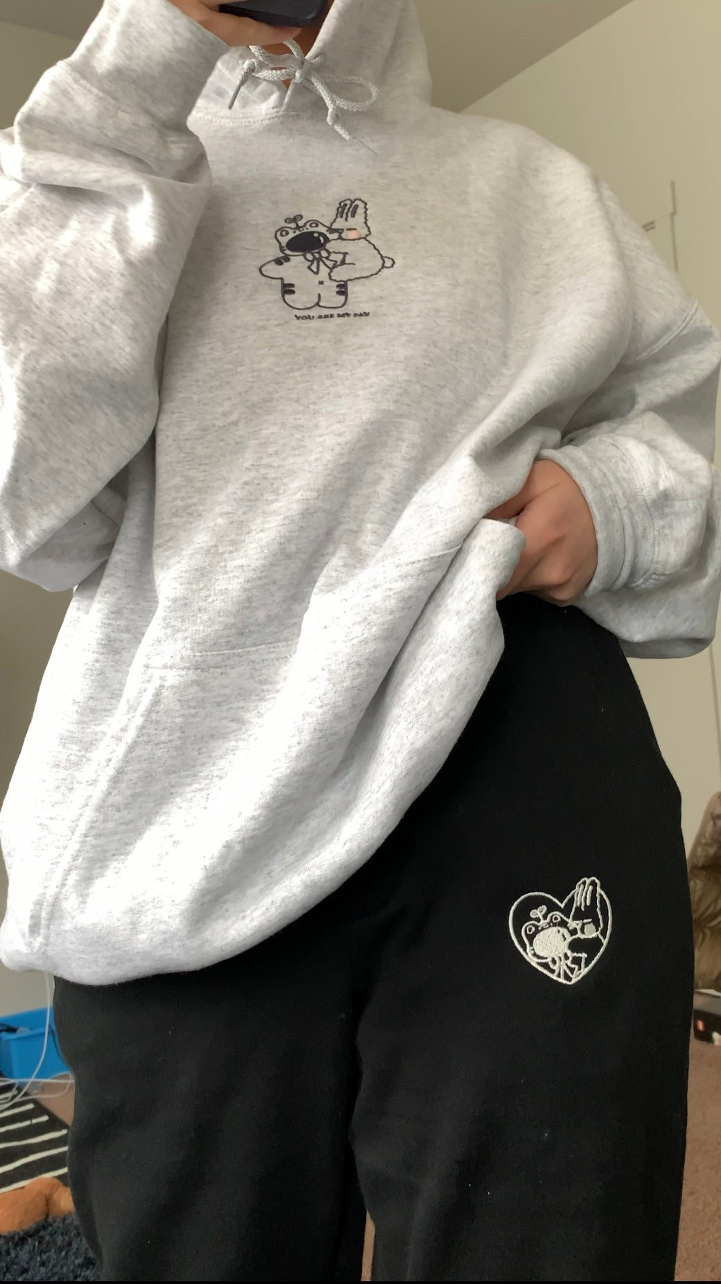 Last Chance Unisex Embroidered Sweatpants